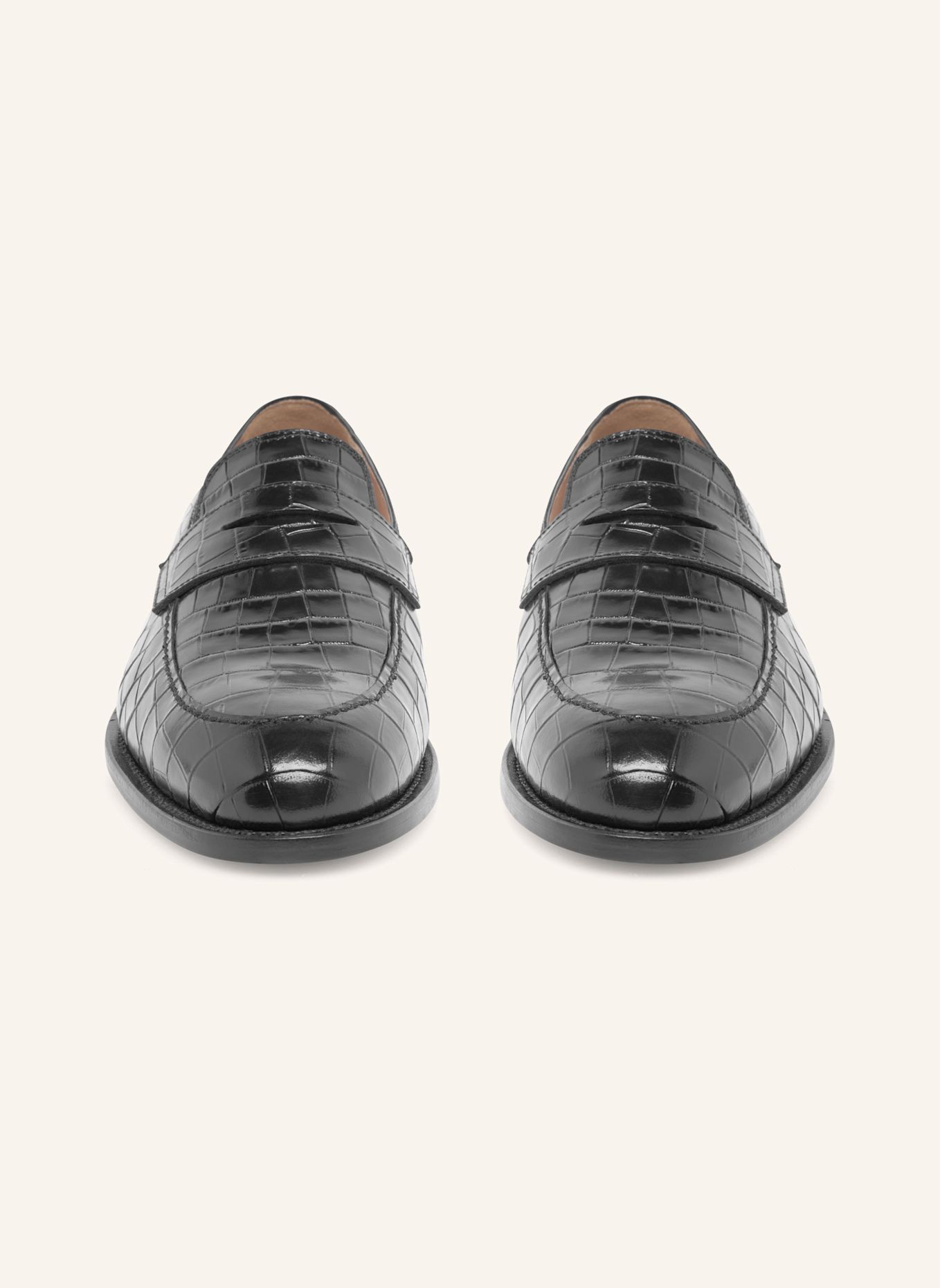 Henry Stevens Loafers MARSHALL PL: ZWART