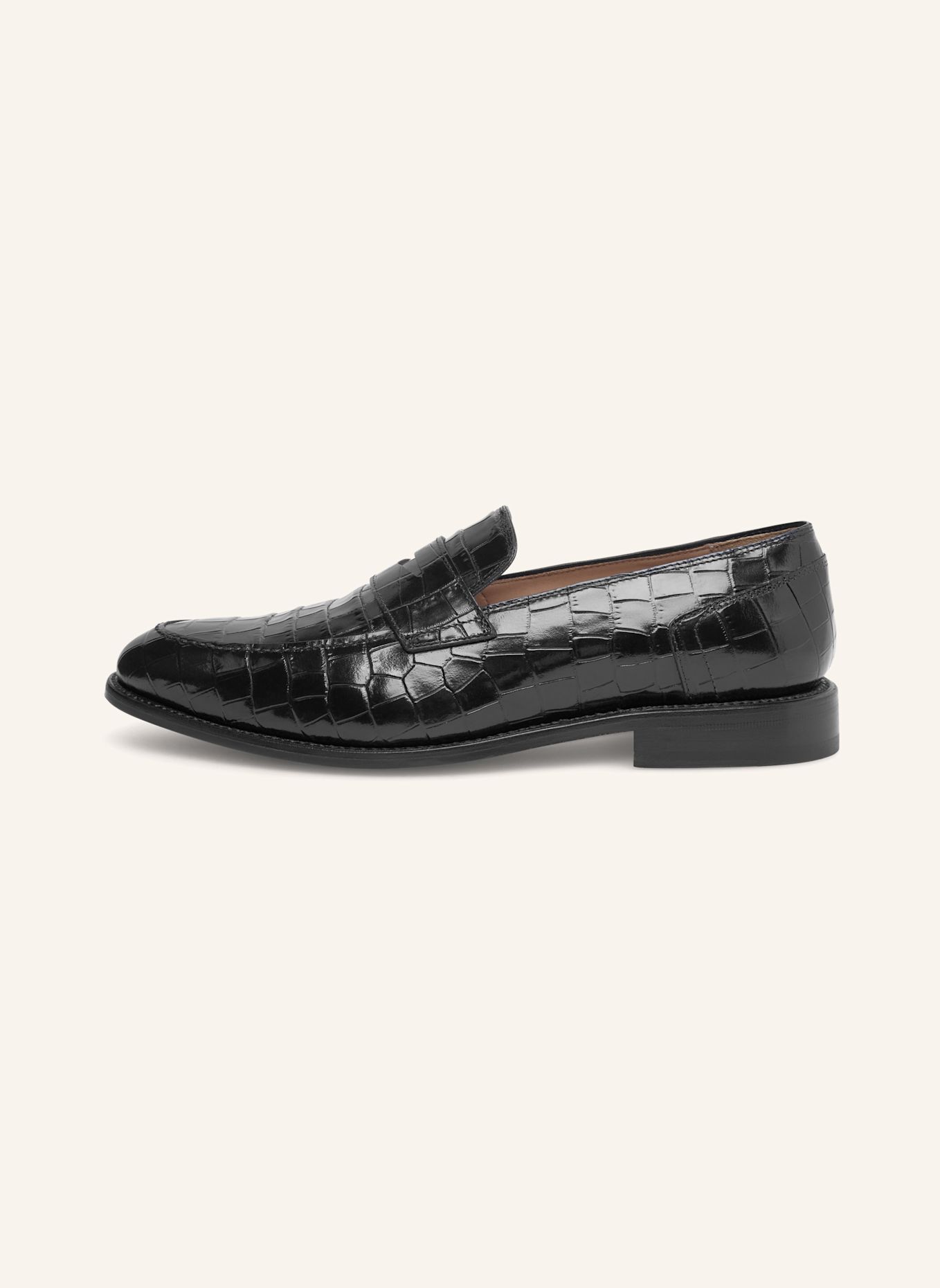 Henry Stevens Loafers MARSHALL PL: ZWART