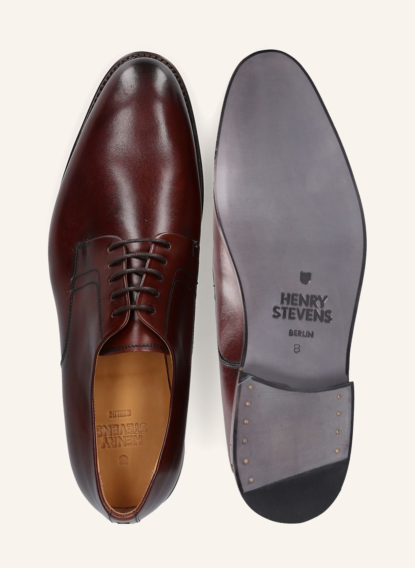 Henry Stevens Klassieker MARSHALL PD: MARRON FONCÉ