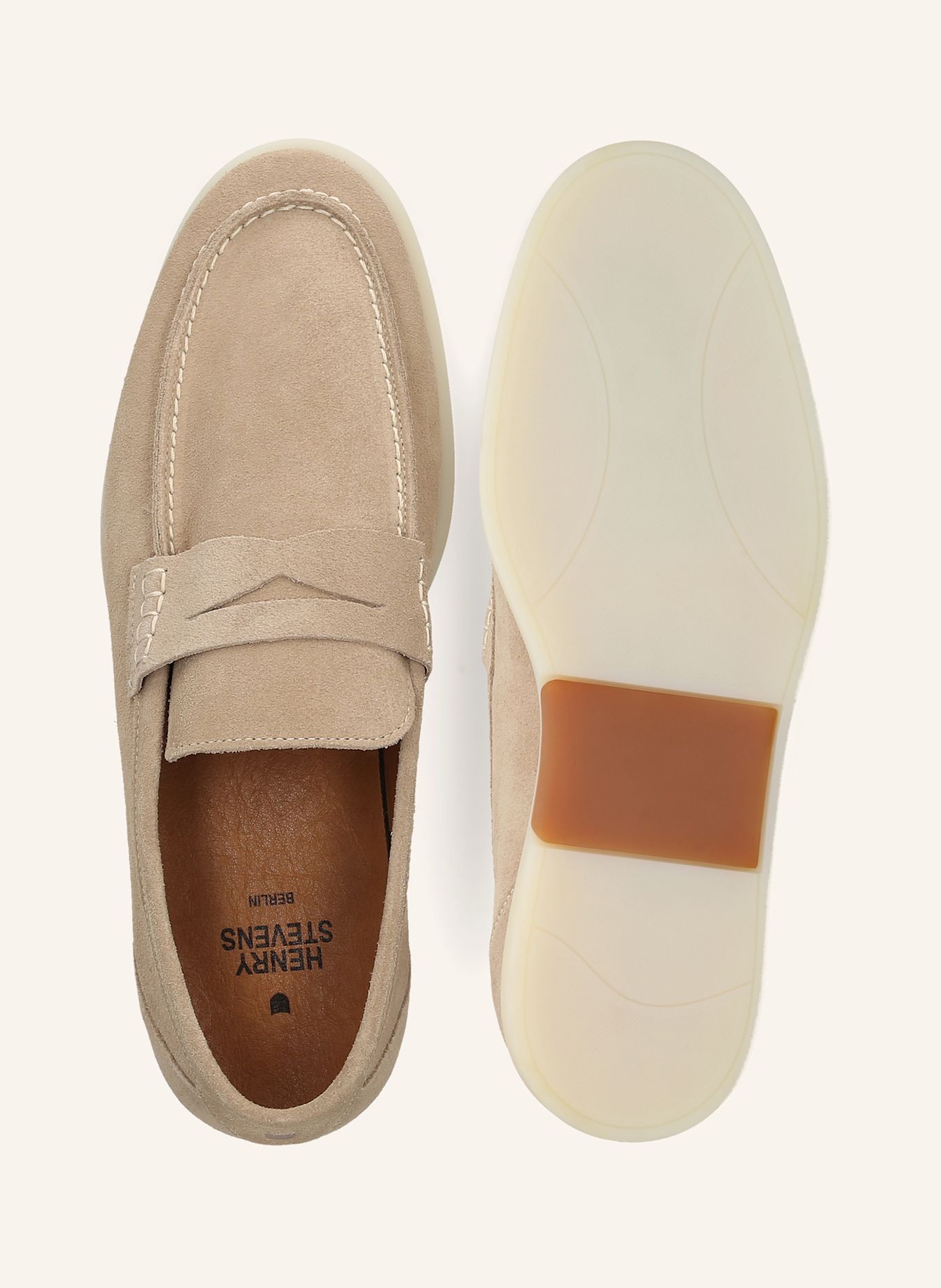 Henry Stevens Loafers ELIA PL1: BEIGE