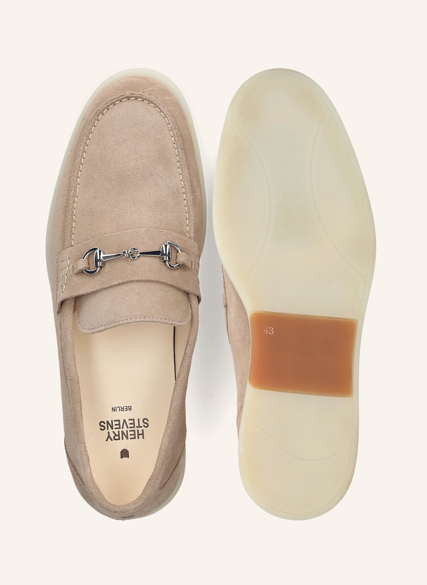 Henry Stevens Loafers ELIA HL1: BEIGE