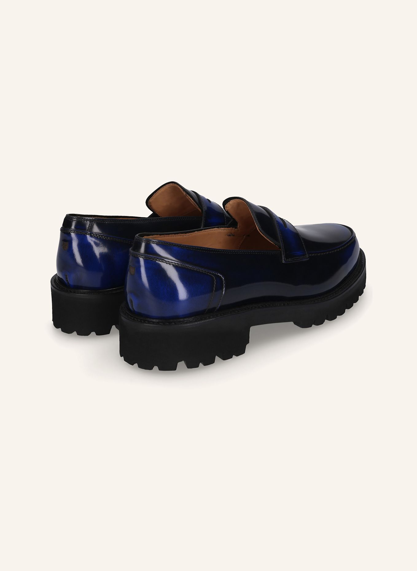 Henry Stevens Loafers HAYWOOD PL: DONKERBLAUW
