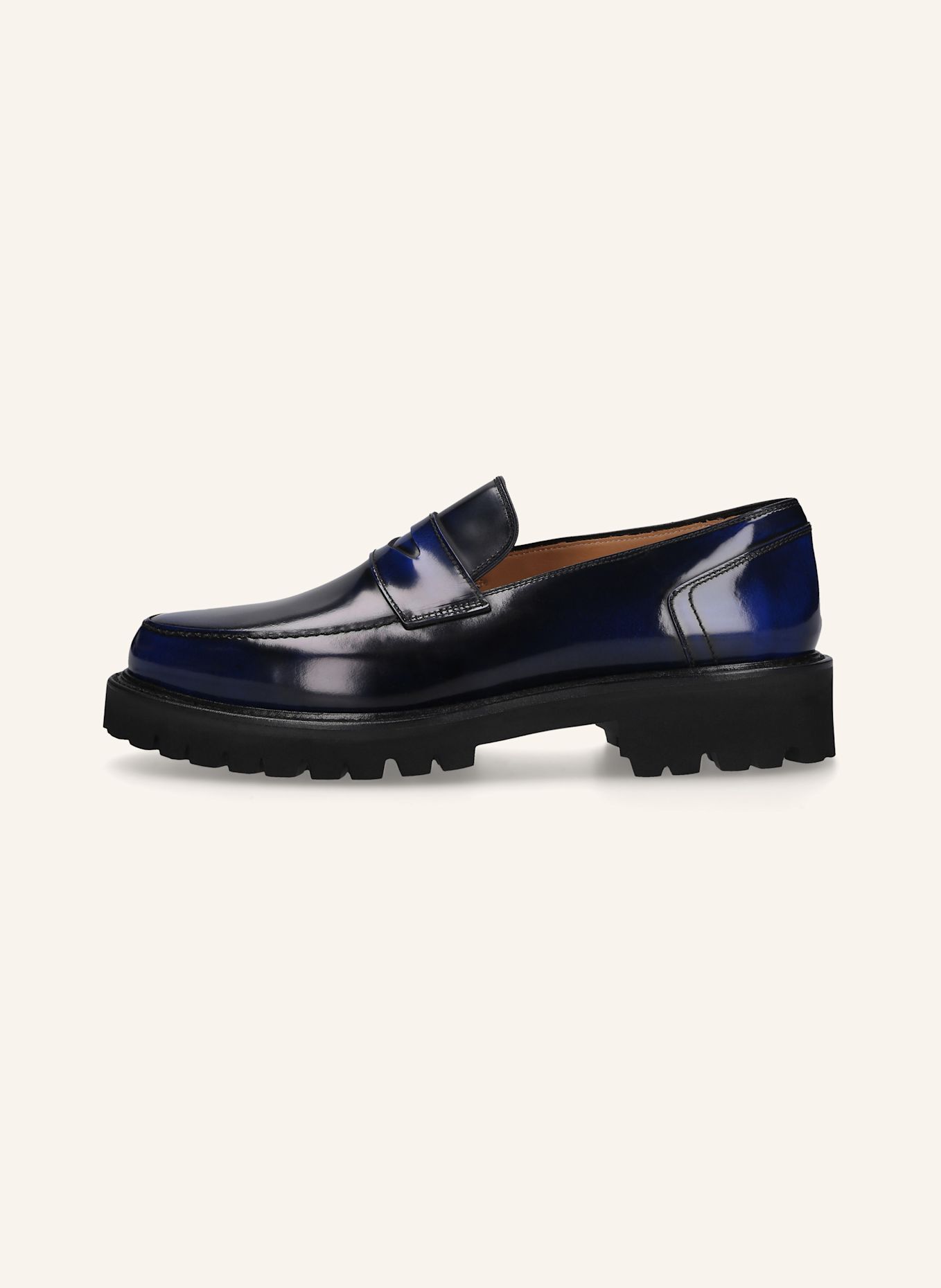 Henry Stevens Loafers HAYWOOD PL: DONKERBLAUW