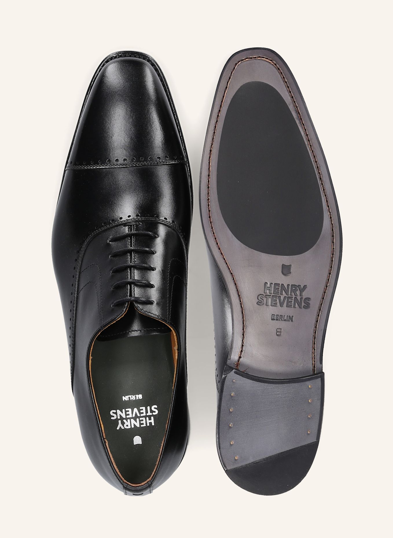 Henry Stevens Veterschoenen LIAM CO: ZWART