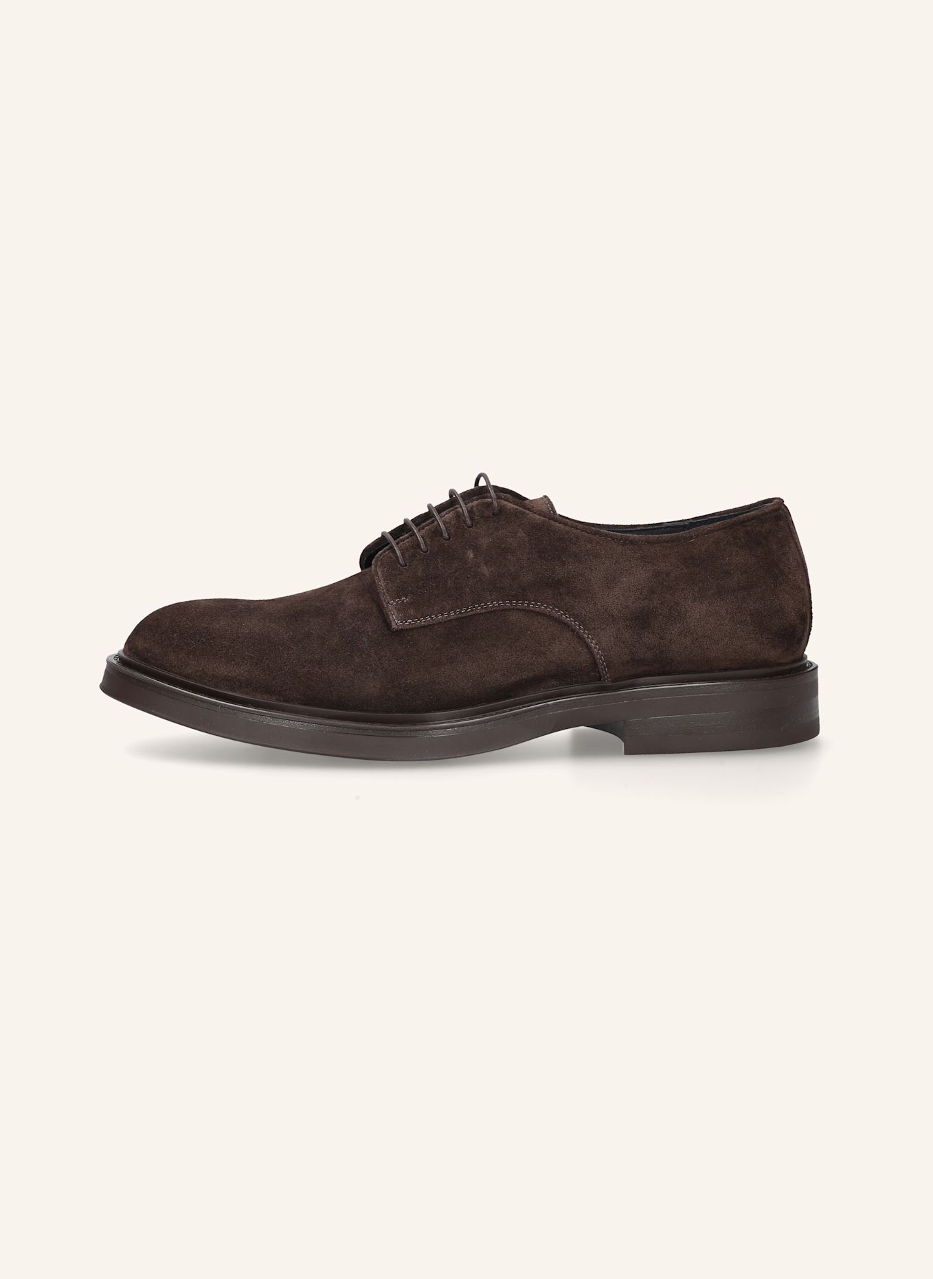 HEINRICH DINKELACKER Veterschoen FLORENZ PLAIN V: MARRON FONCÉ