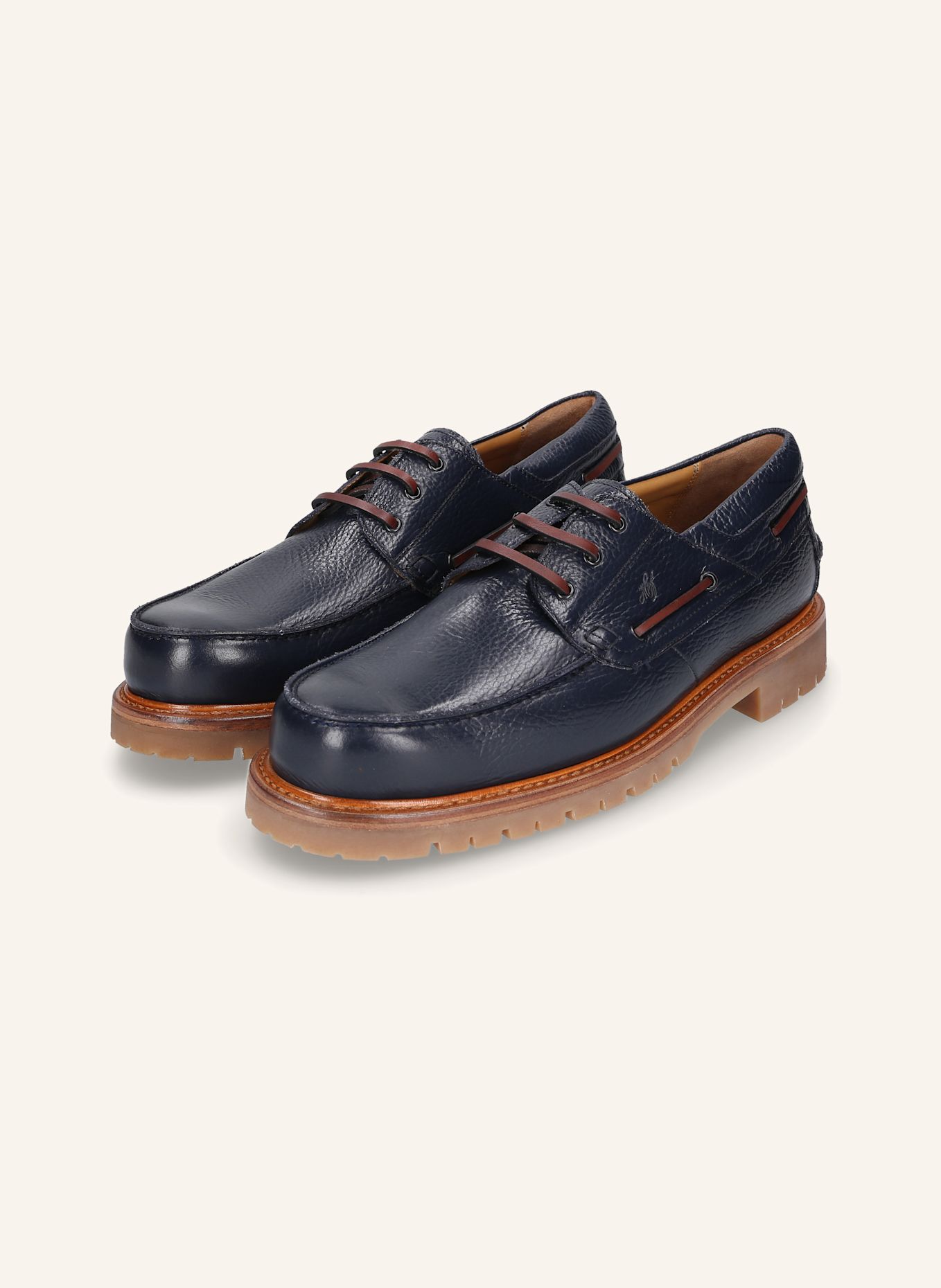 HEINRICH DINKELACKER Bootschoen MIAMI PLAIN T: BLAUW
