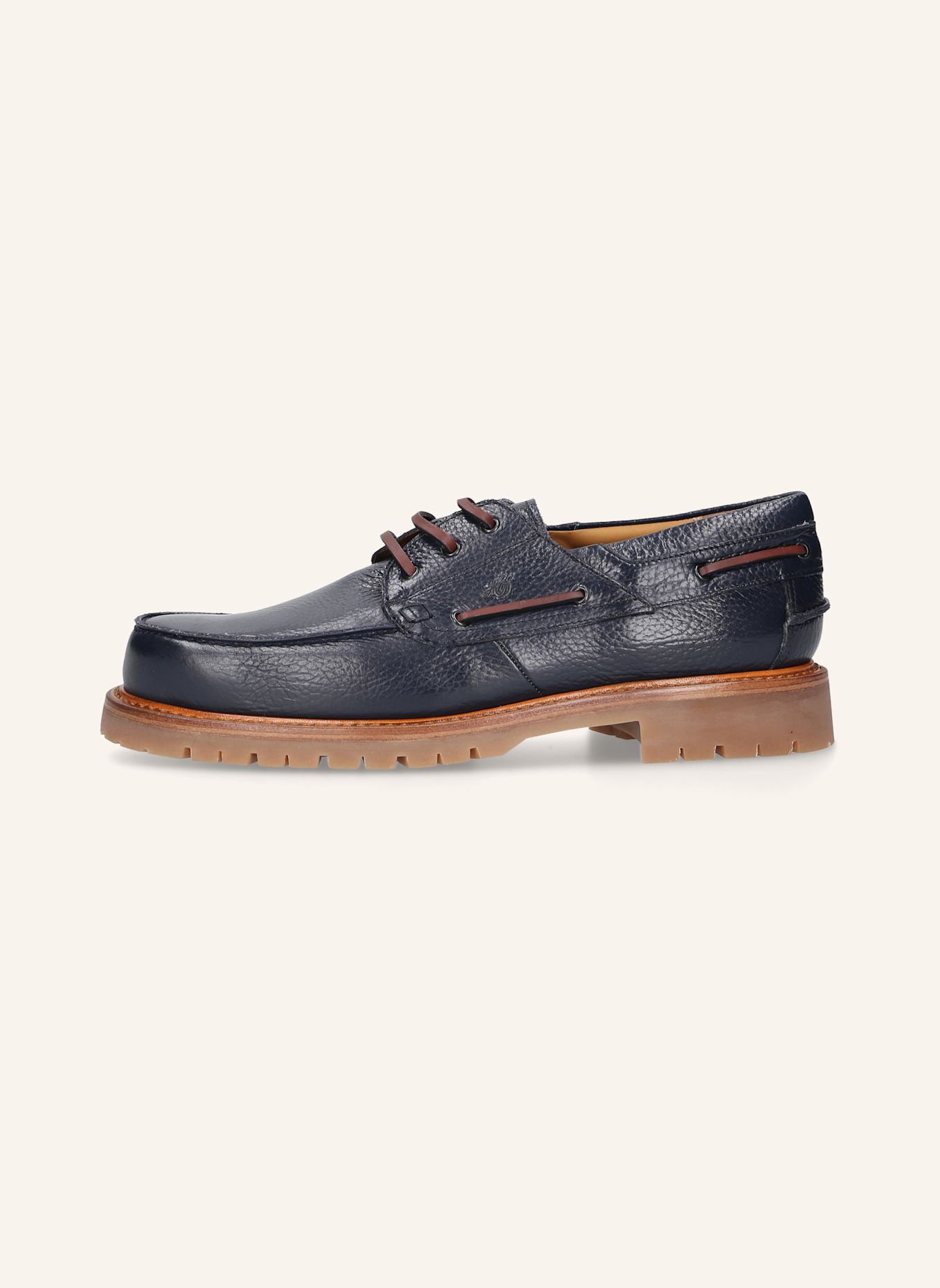 HEINRICH DINKELACKER Bootschoen MIAMI PLAIN T: BLAUW