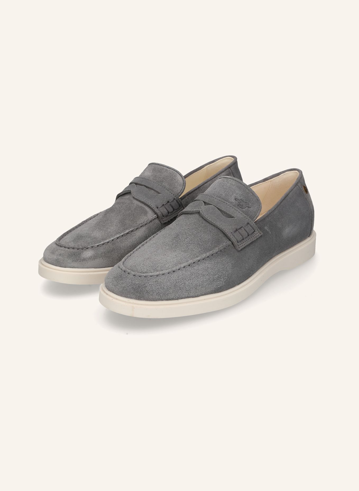 HEINRICH DINKELACKER Loafer GENUA Pennyloafer V: GRIJS