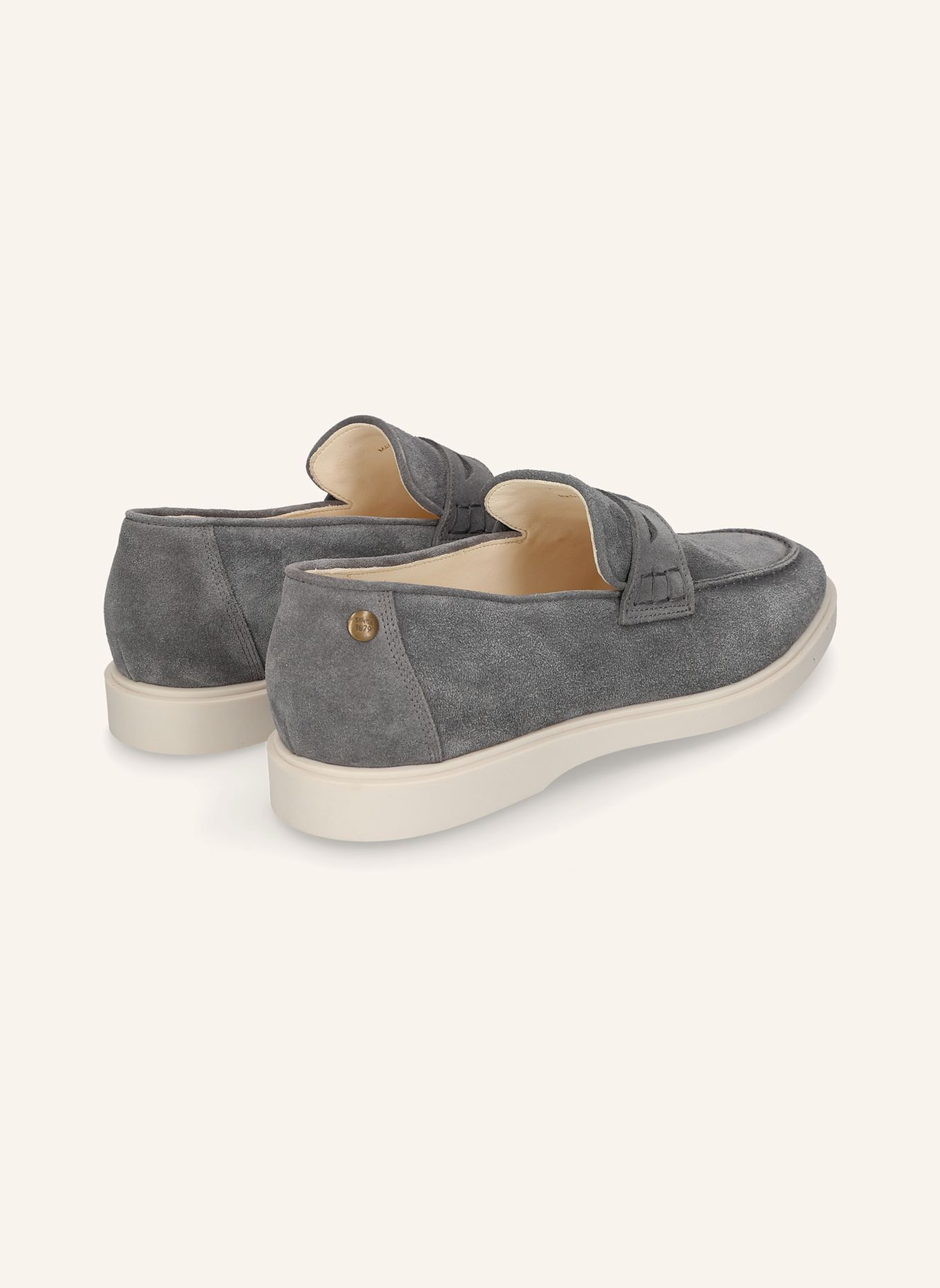 HEINRICH DINKELACKER Loafer GENUA Pennyloafer V: GRIJS