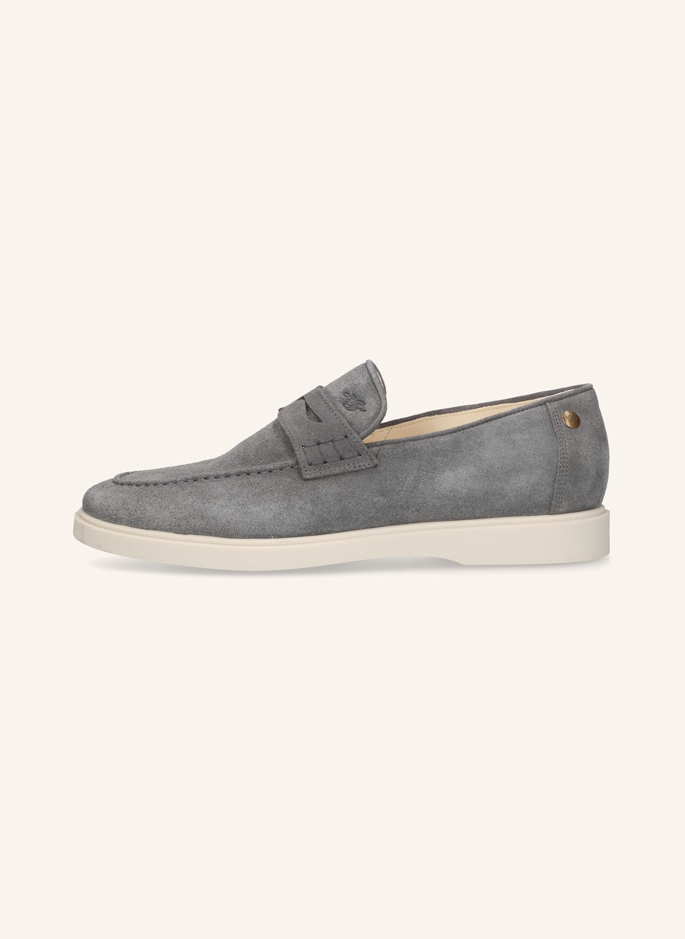 HEINRICH DINKELACKER Loafer GENUA Pennyloafer V: GRIJS