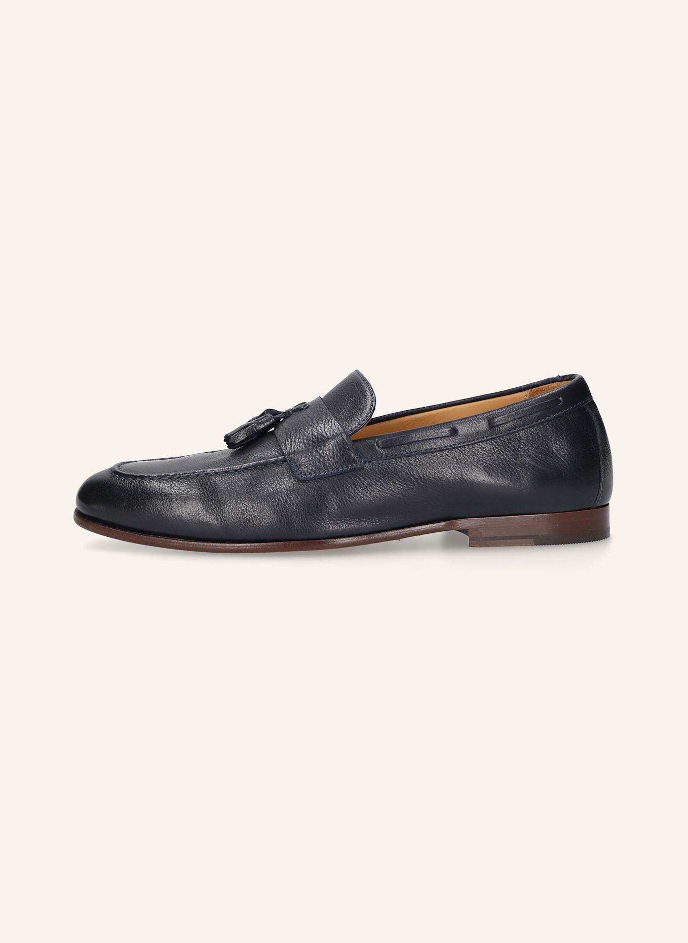 HEINRICH DINKELACKER Loafers AMALFI PLAIN TASSEL W: DONKERBLAUW