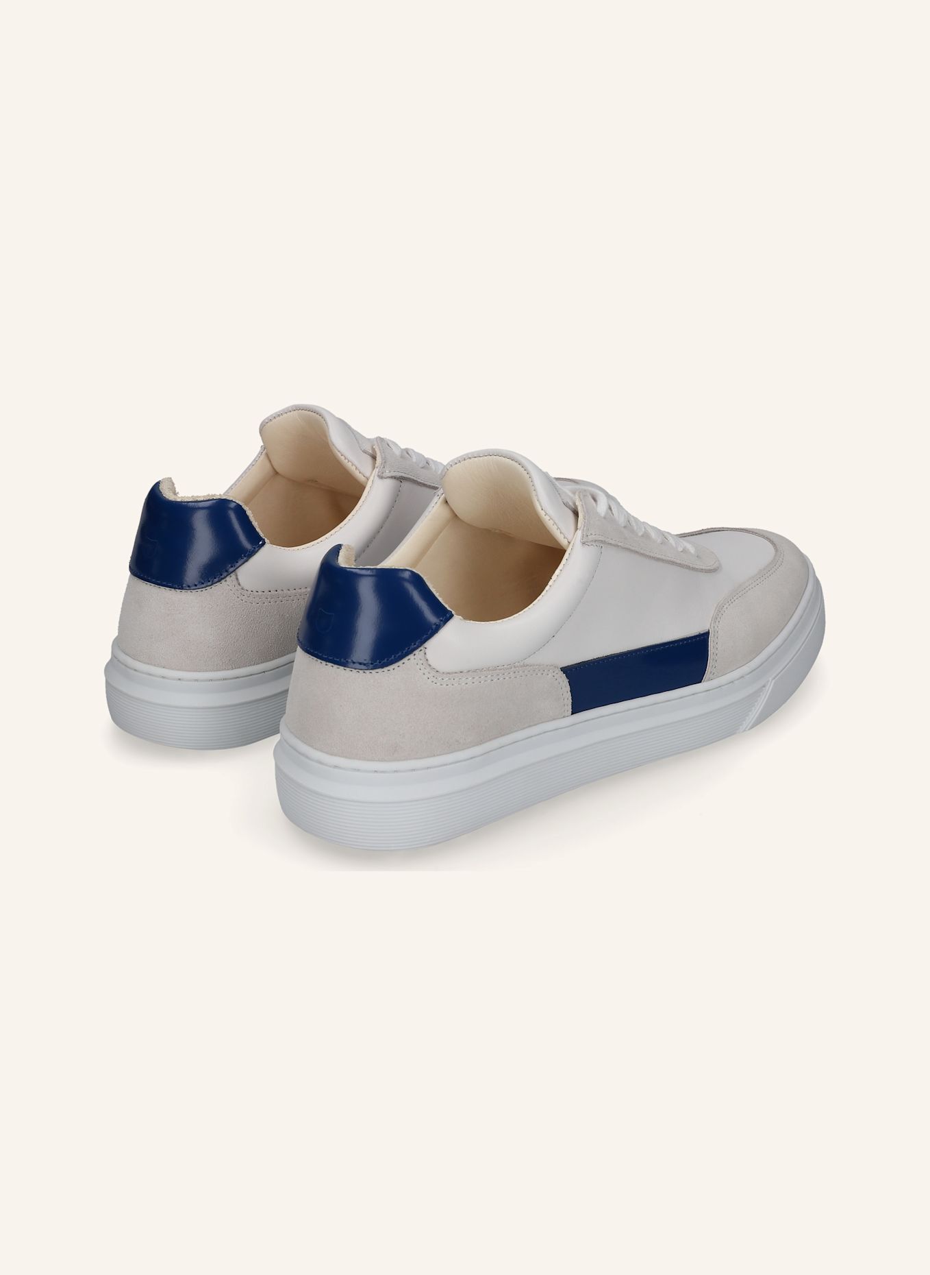 Henry Stevens Sneakers TRAVIS US: WIT / BLAUW