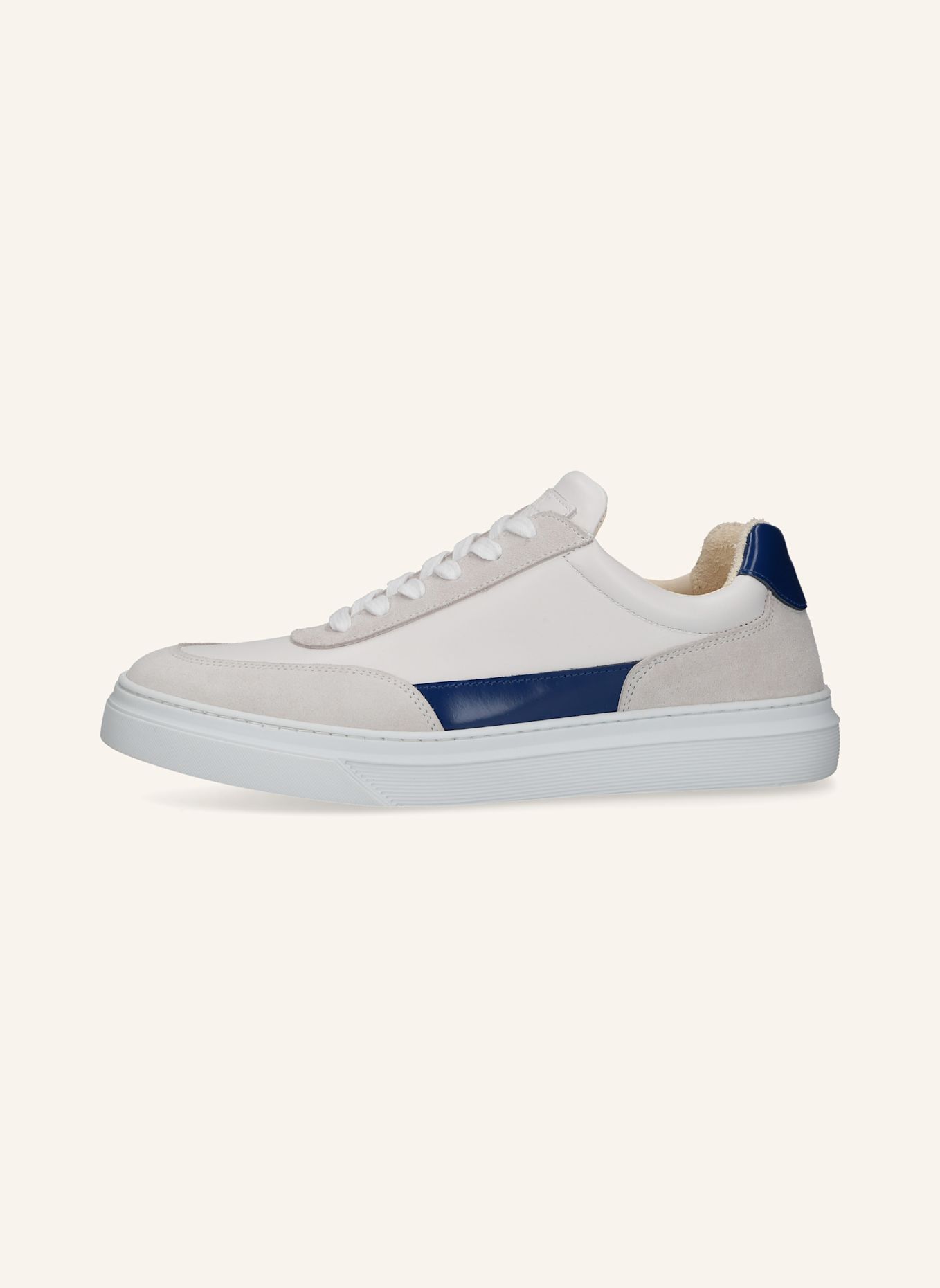 Henry Stevens Sneakers TRAVIS US: WIT / BLAUW