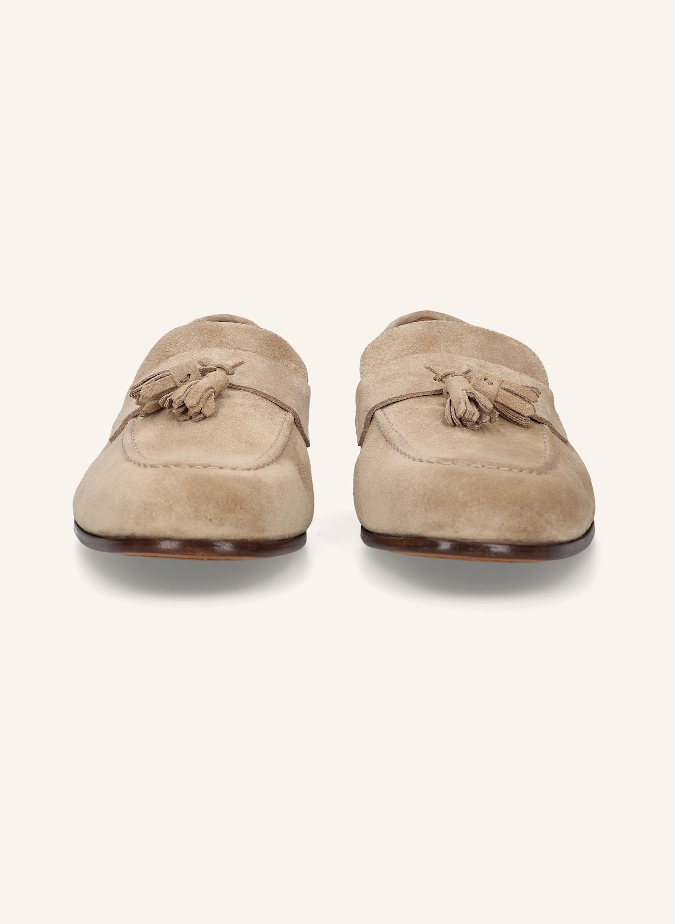 HEINRICH DINKELACKER Loafers AMALFI PLAIN TASSEL V: LICHTBRUIN