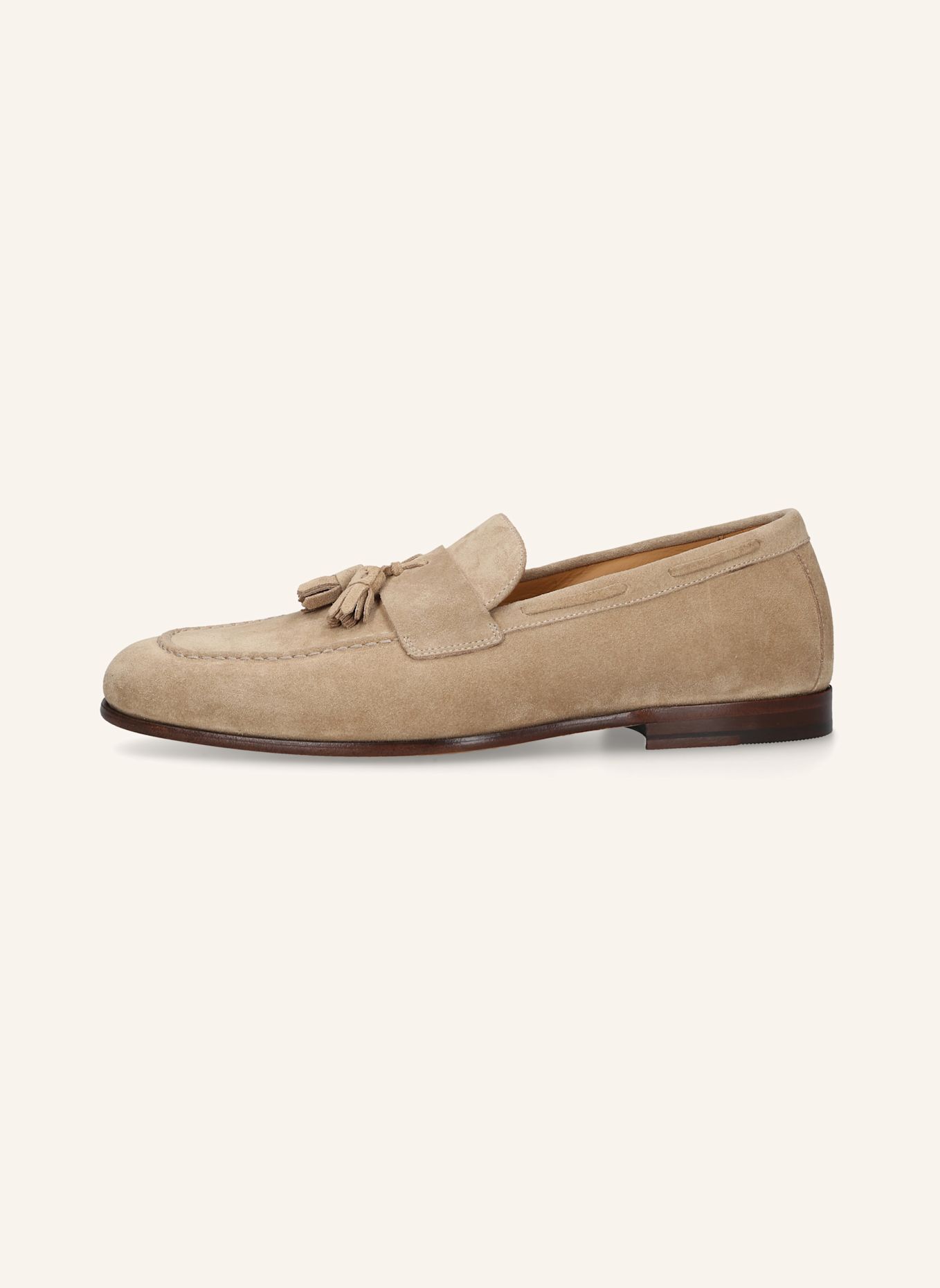 HEINRICH DINKELACKER Loafers AMALFI PLAIN TASSEL V: LICHTBRUIN
