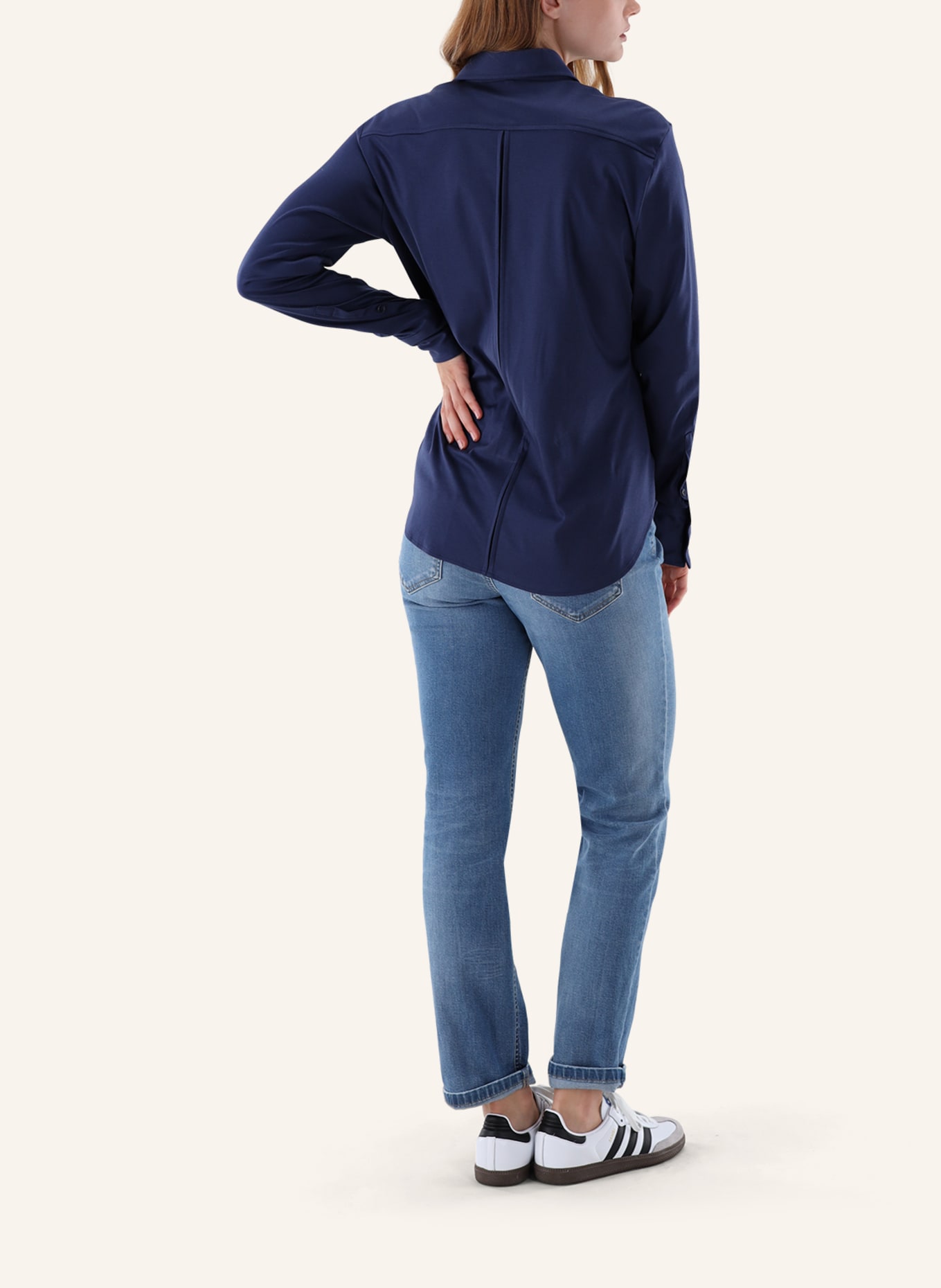 van Laack Bluse Modern Fit, Farbe: BLAU (Bild 2)