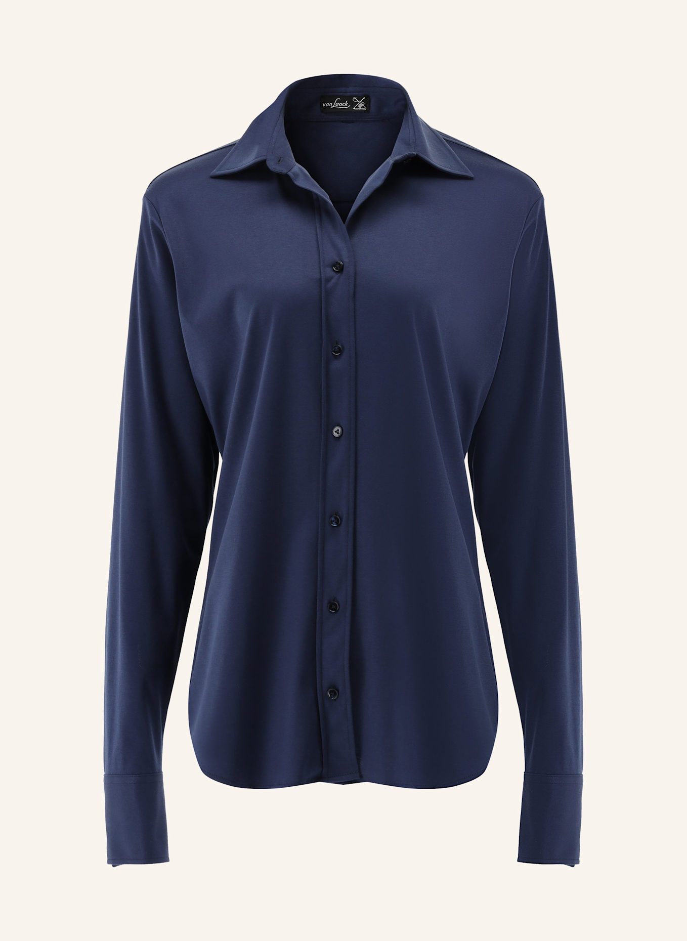 van Laack Bluse Modern Fit, Farbe: BLAU (Bild 1)