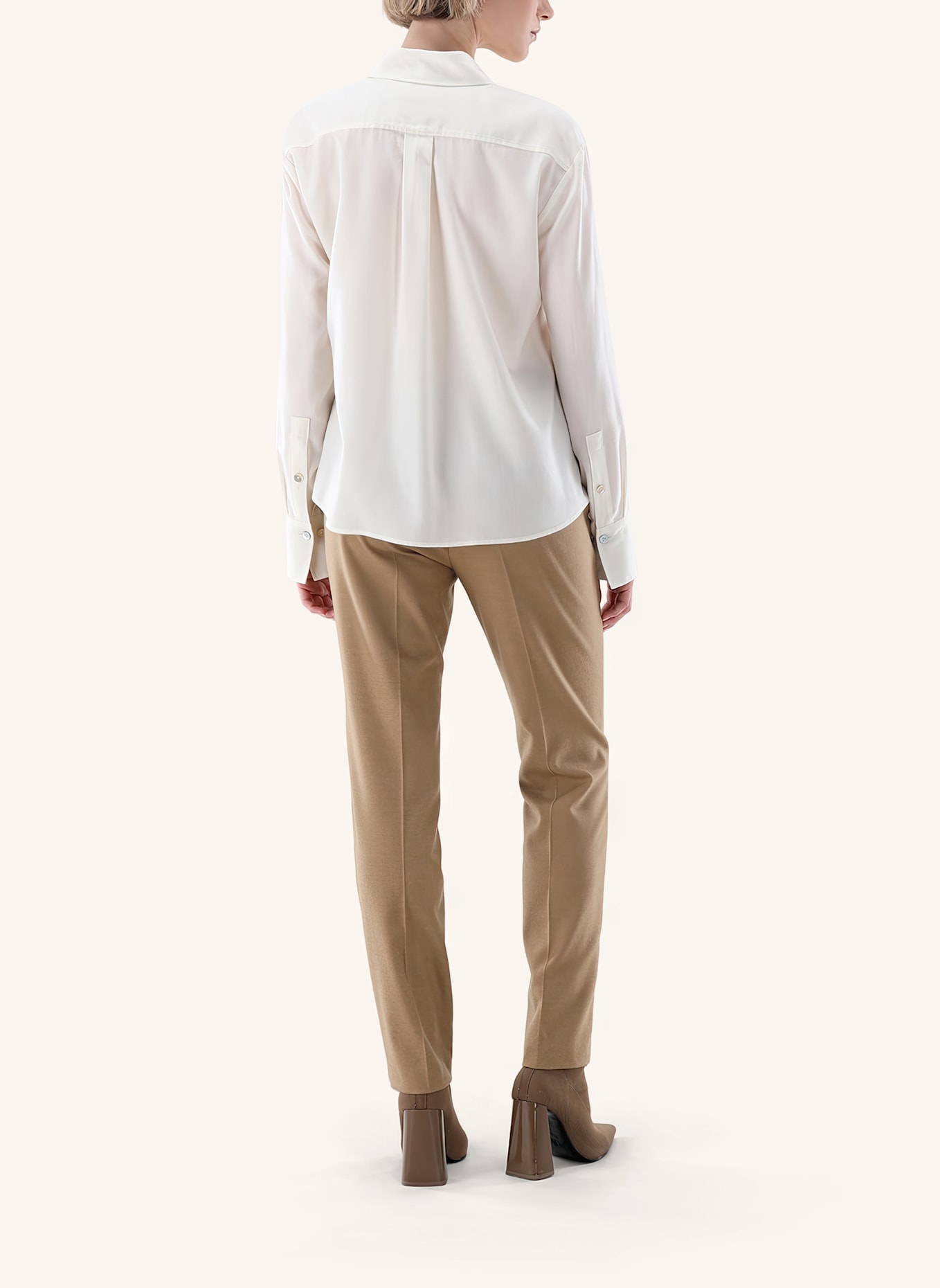 van Laack Bluse Modern Fit, Farbe: BEIGE (Bild 2)