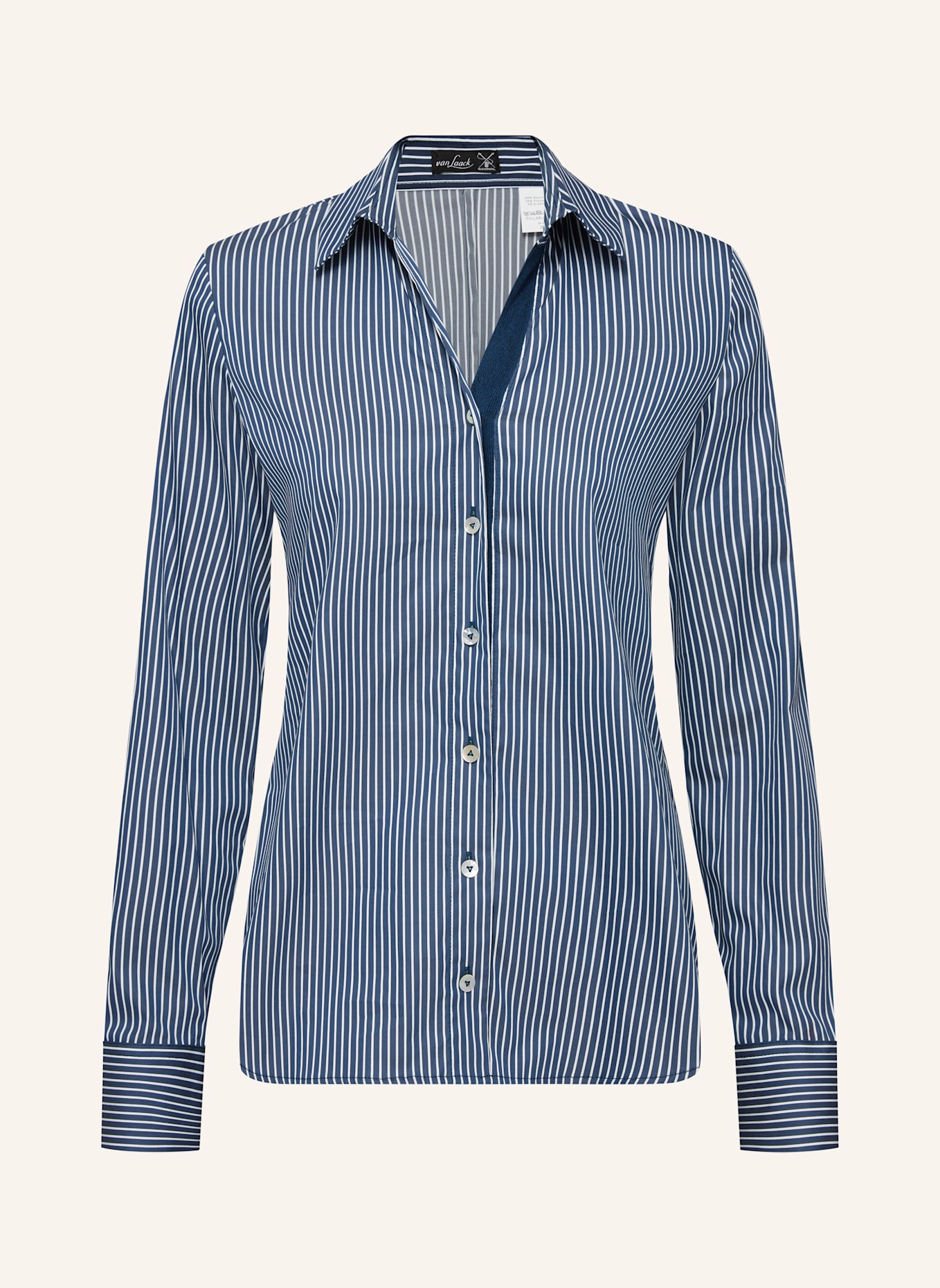 van Laack Bluse Modern Fit, Farbe: DUNKELBLAU (Bild 1)