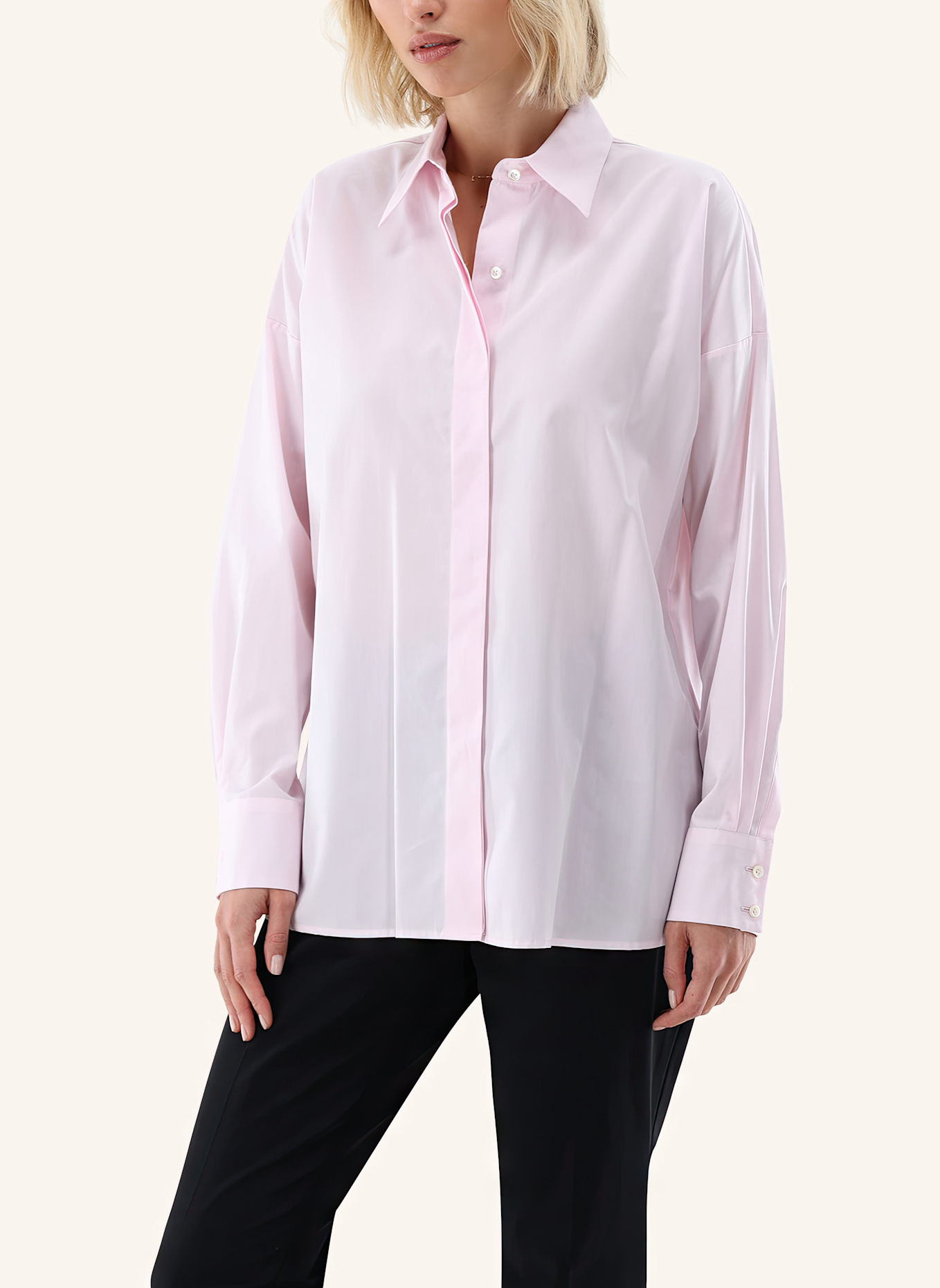 van Laack Bluse Modern Fit: ROT