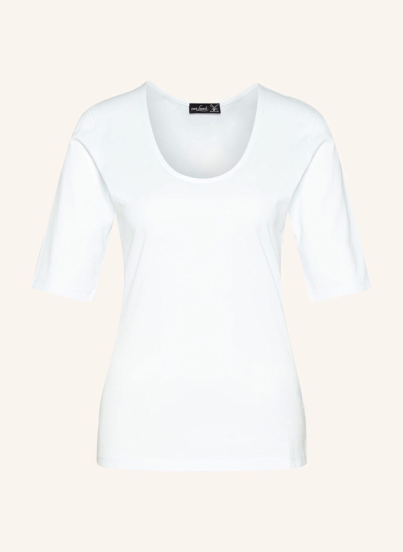 van Laack T-Shirt Modern Fit: WEISS