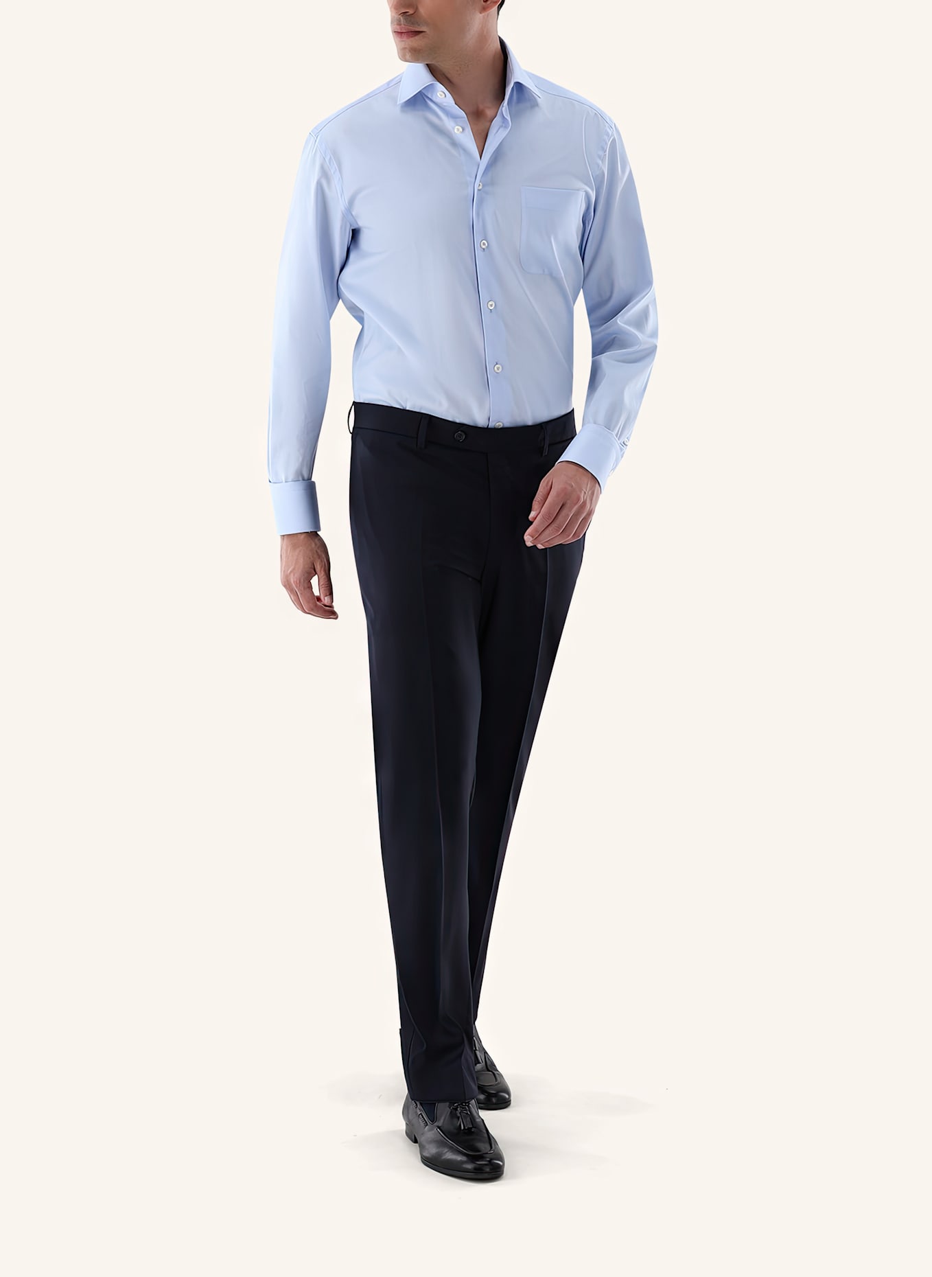 van Laack Hemd Comfort Fit: BLAU