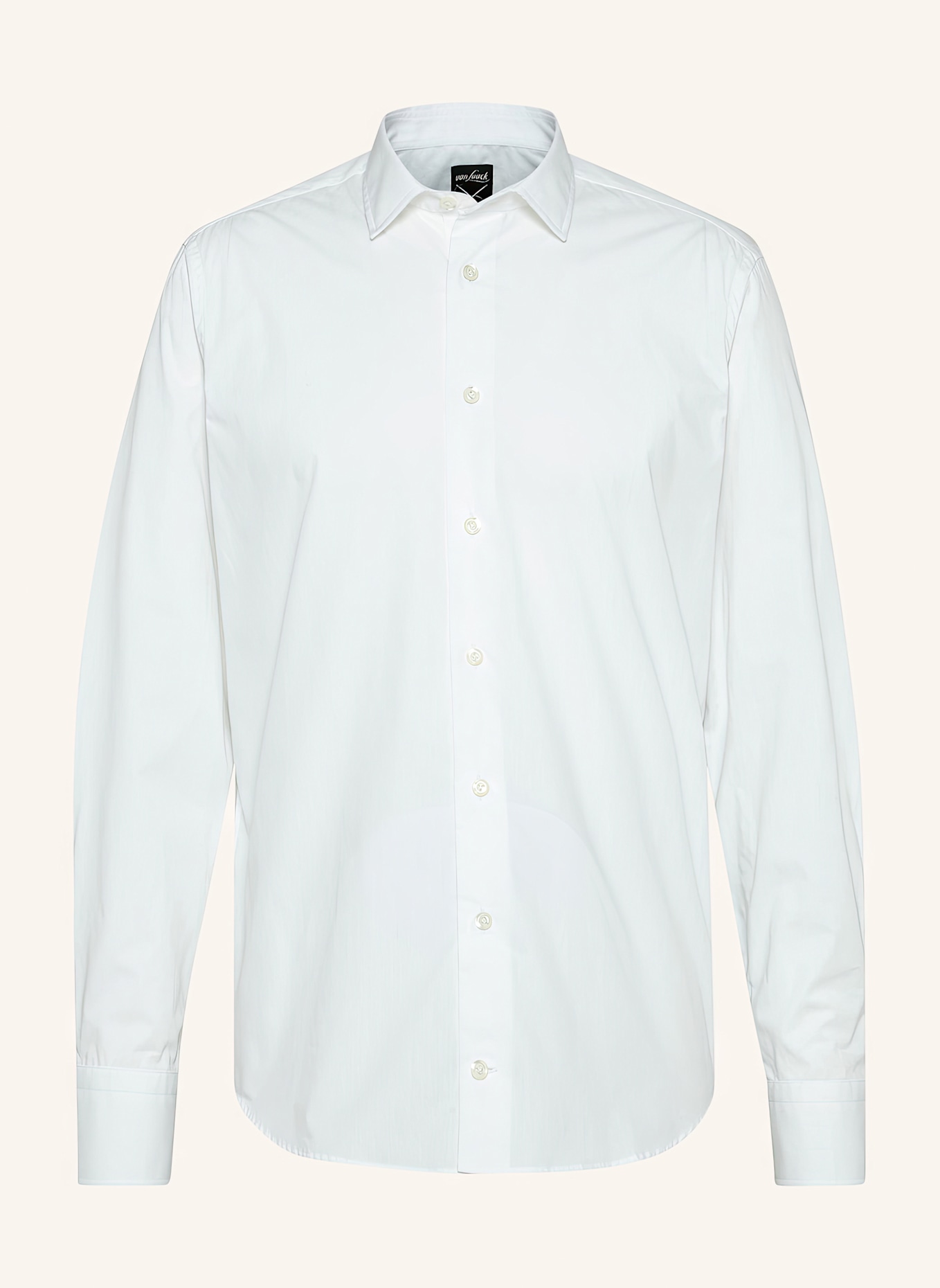van Laack Hemd Tailor Fit: WEISS