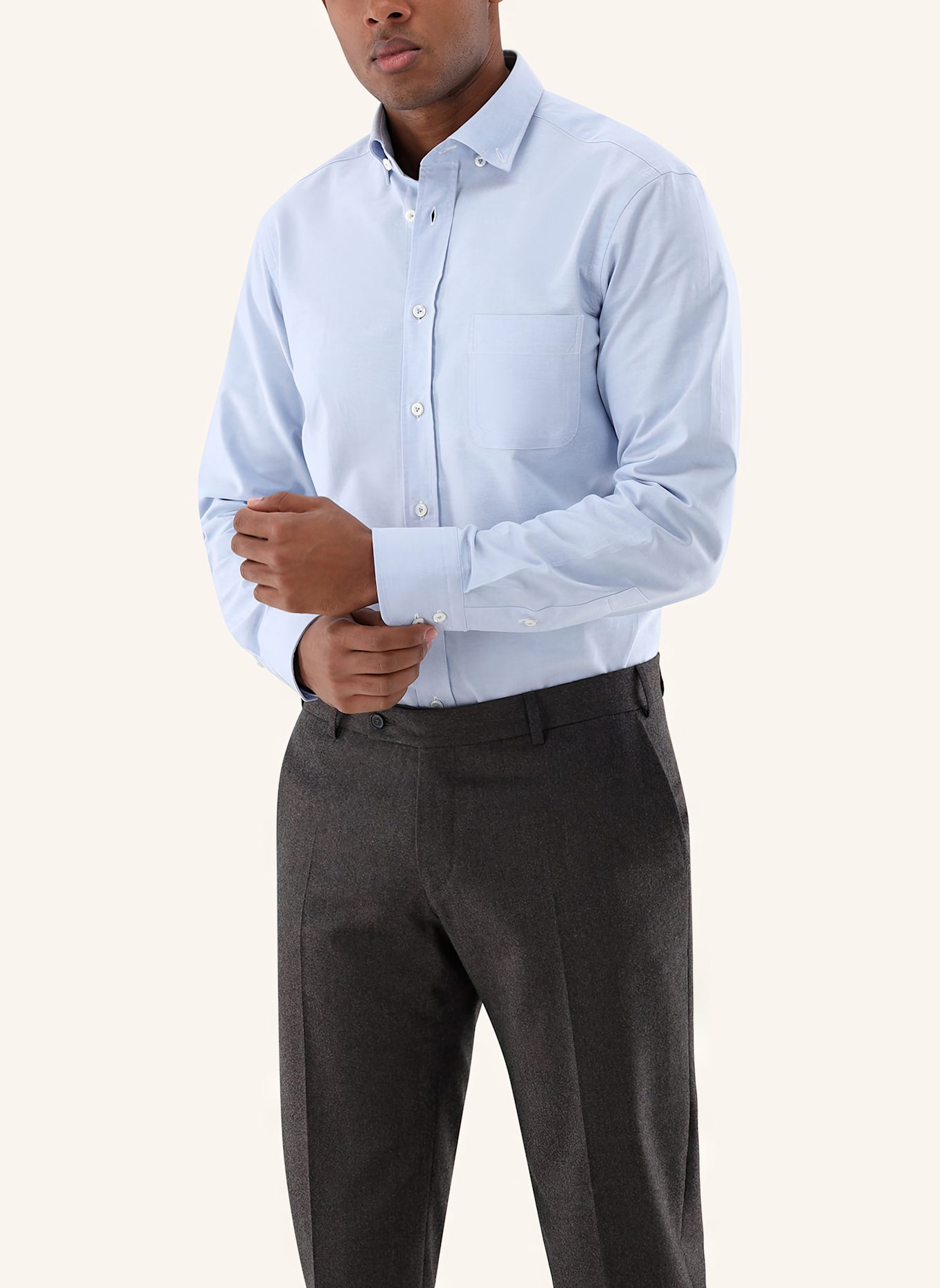 van Laack Hemd Tailor Fit: HELLBLAU