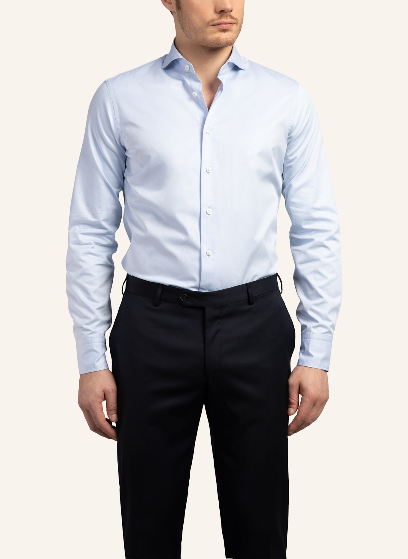 van Laack Hemd Slim Fit: BLAU