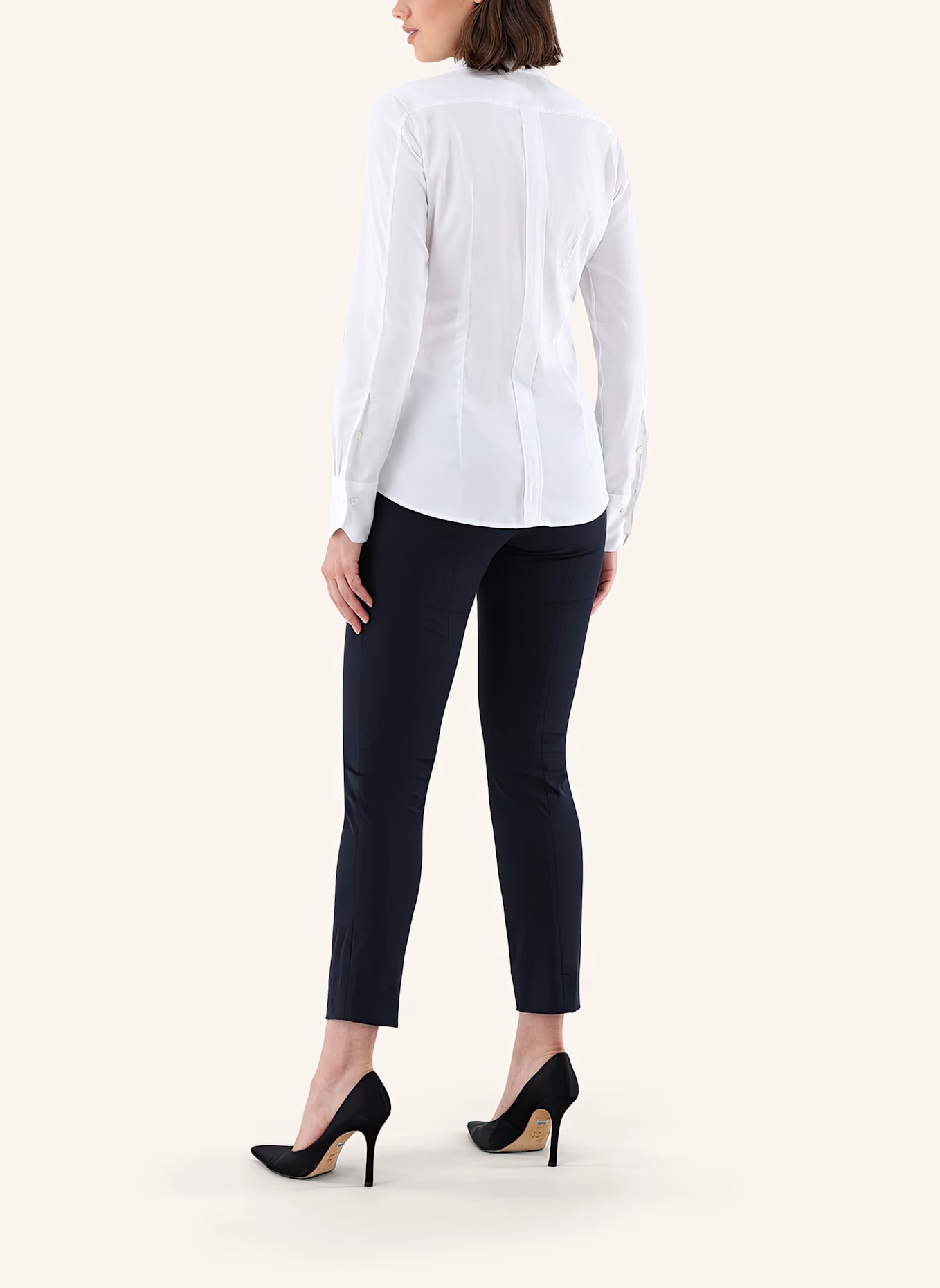van Laack Bluse Modern Fit: WEISS