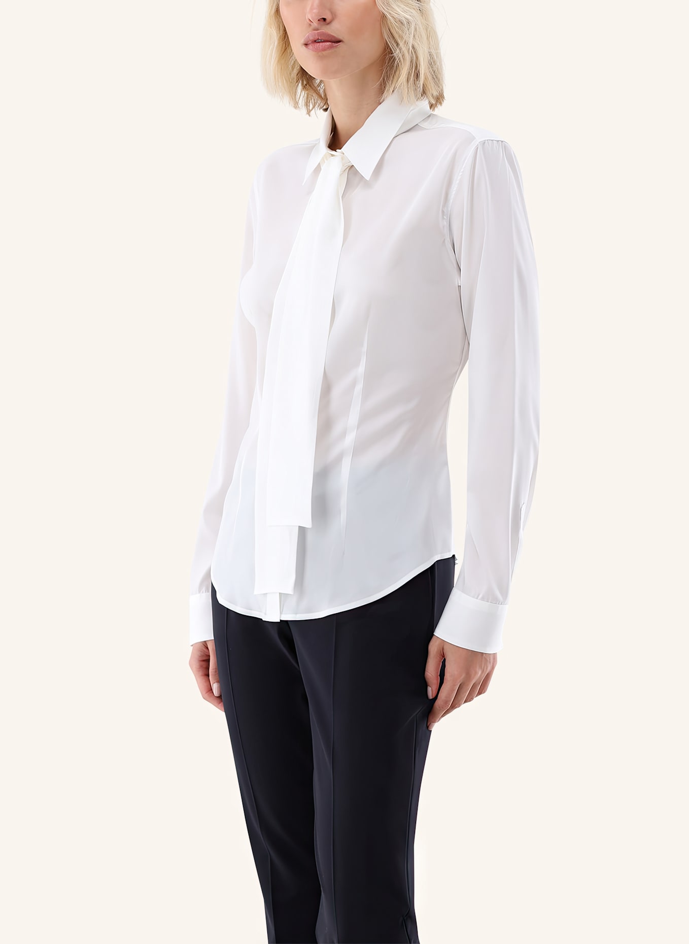 van Laack Bluse Modern Fit: BEIGE