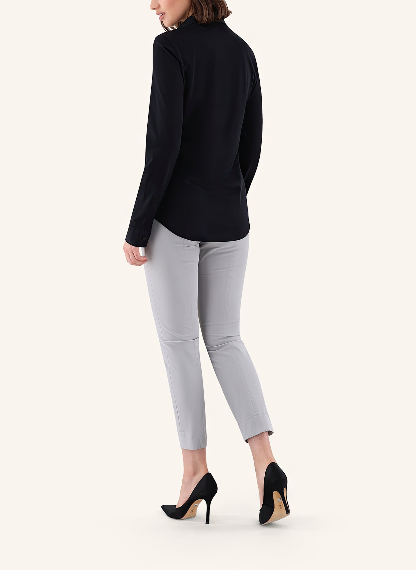 van Laack Bluse Modern Fit: SCHWARZ