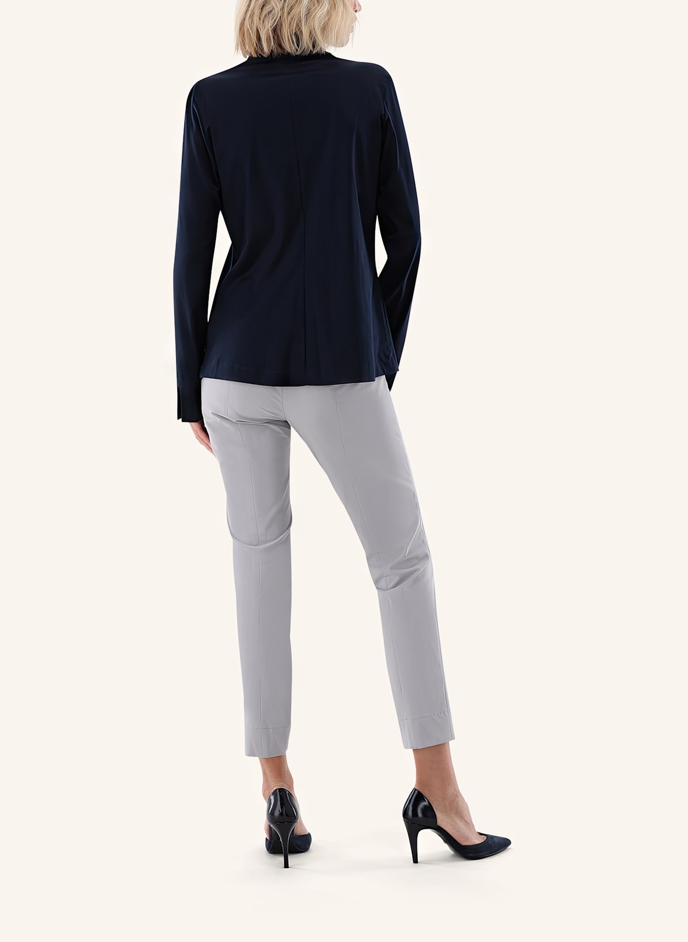 van Laack Bluse Modern Fit: DUNKELBLAU