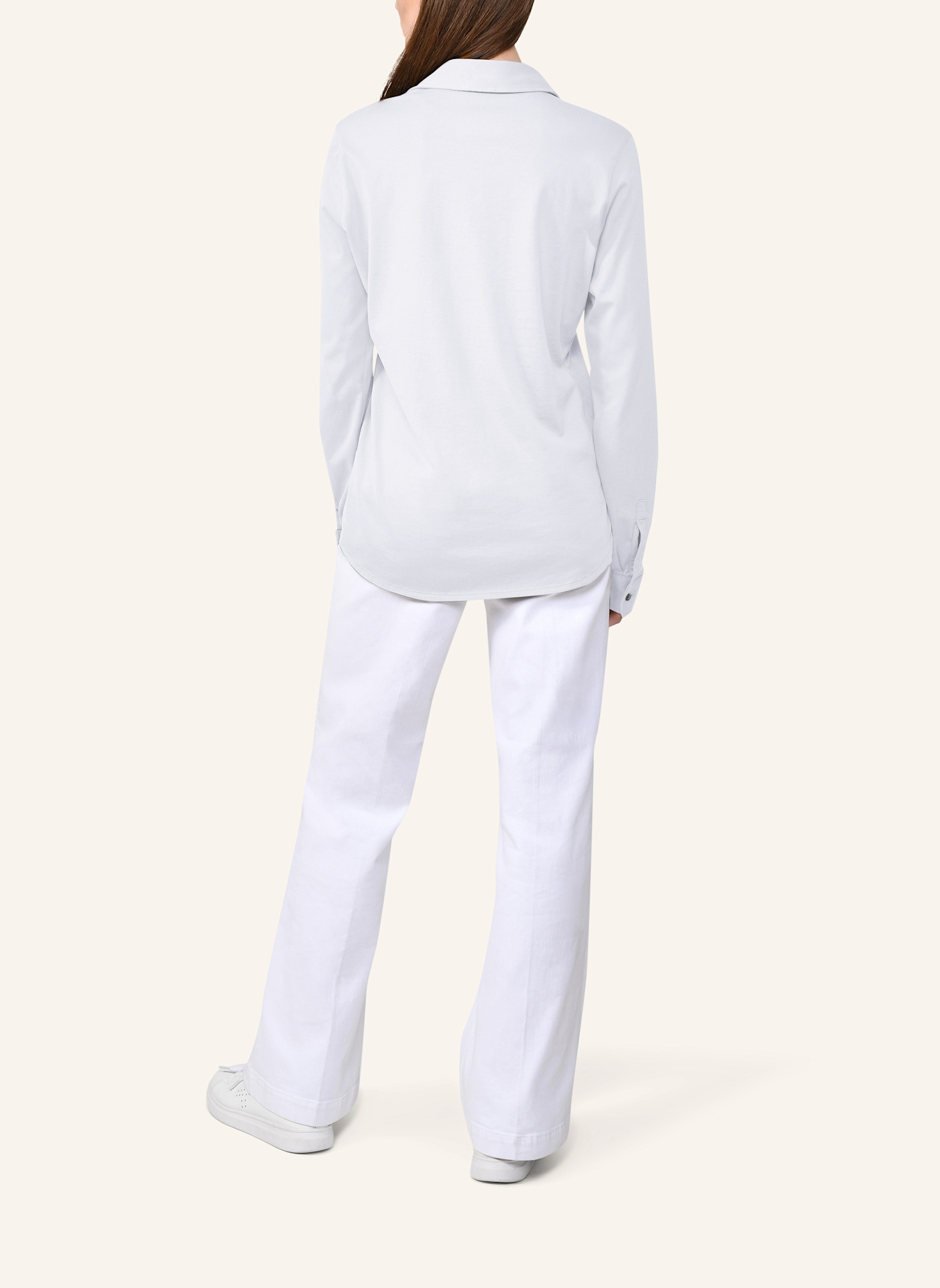 van Laack Bluse Modern Fit: WEISS