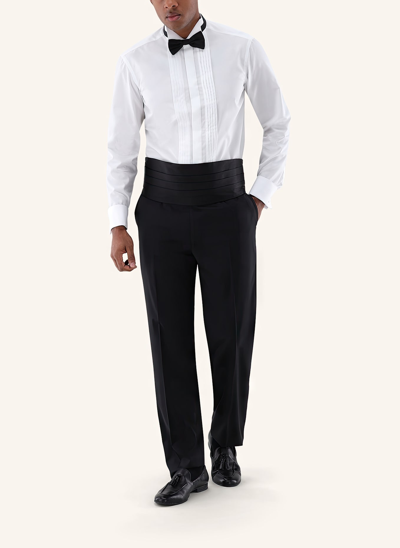 van Laack Hemd Tailor Fit: WEISS