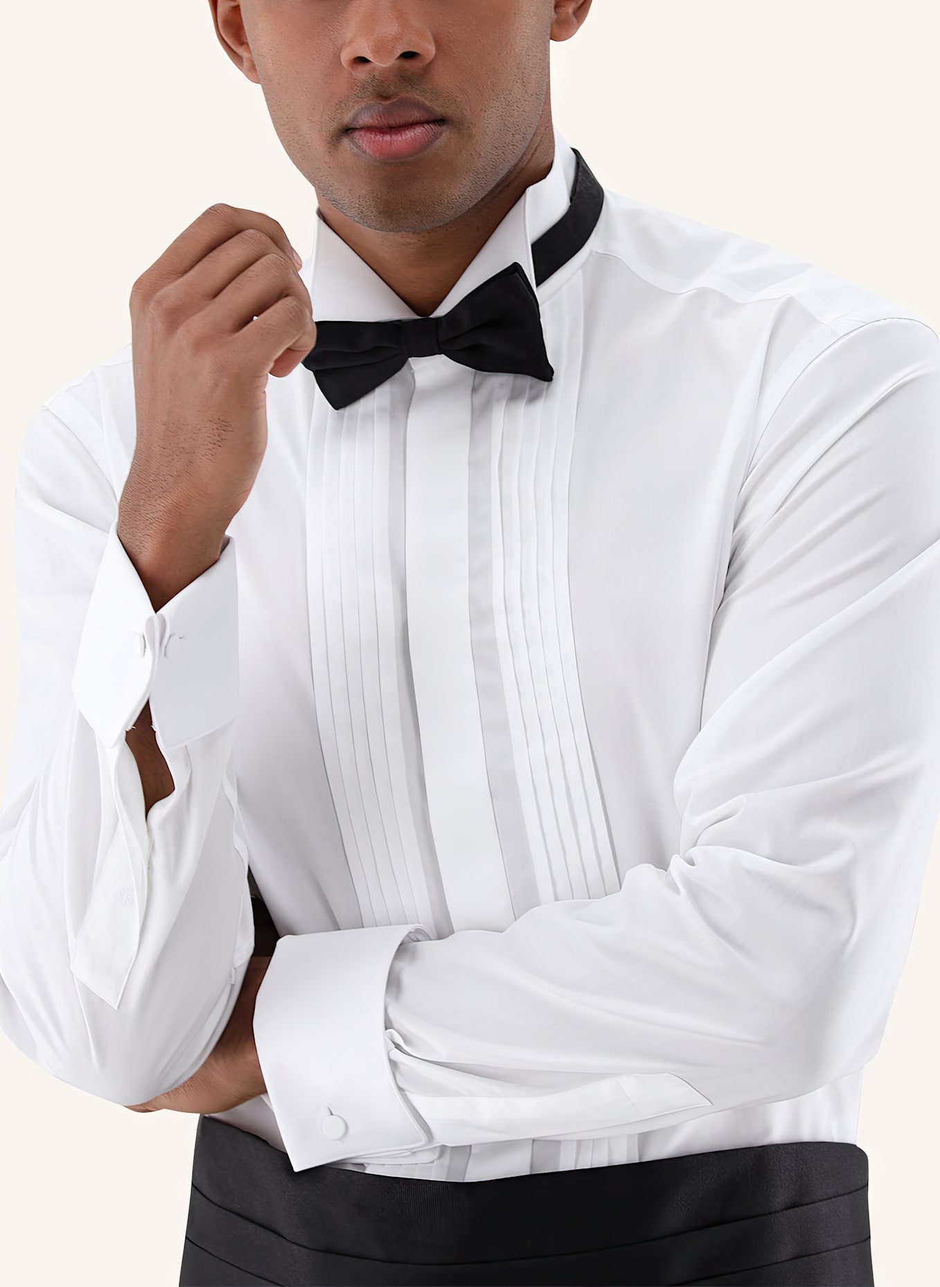 van Laack Hemd Tailor Fit: WEISS