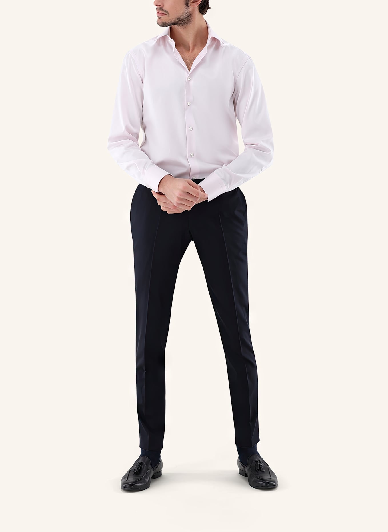 van Laack Hemd Tailor Fit: ROT