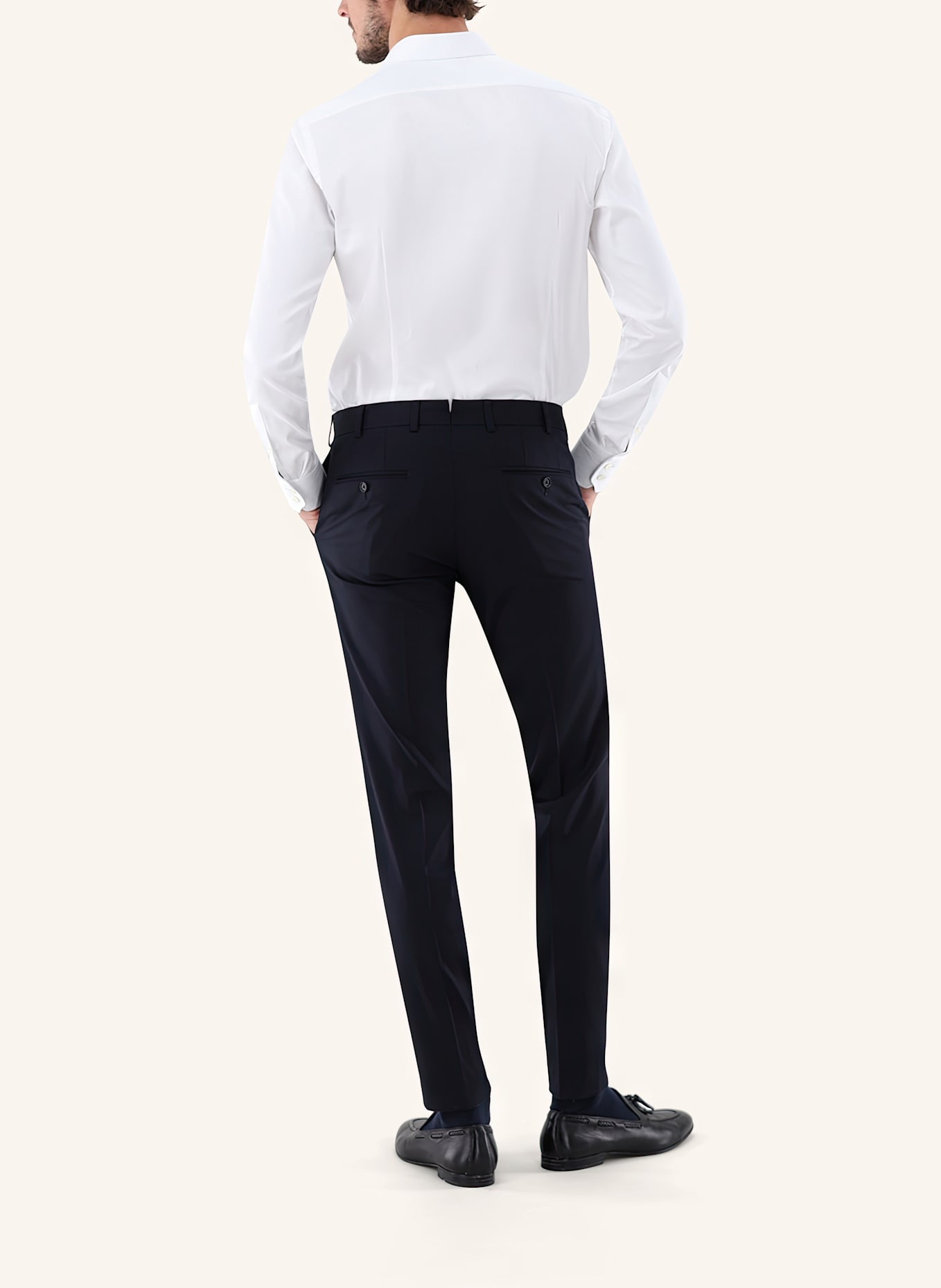 van Laack Hemd Slim Fit: WEISS