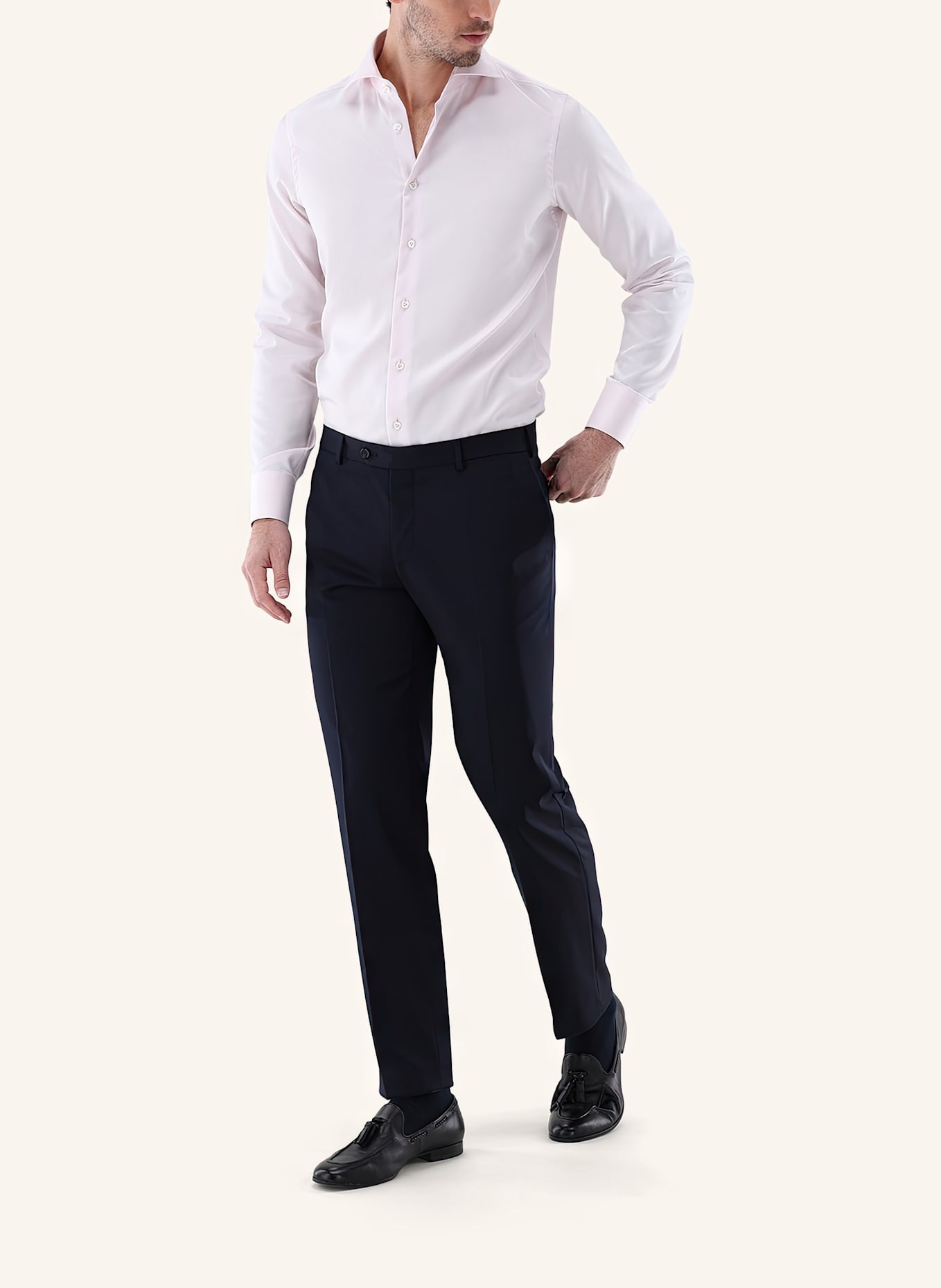 van Laack Hemd Slim Fit: ROT