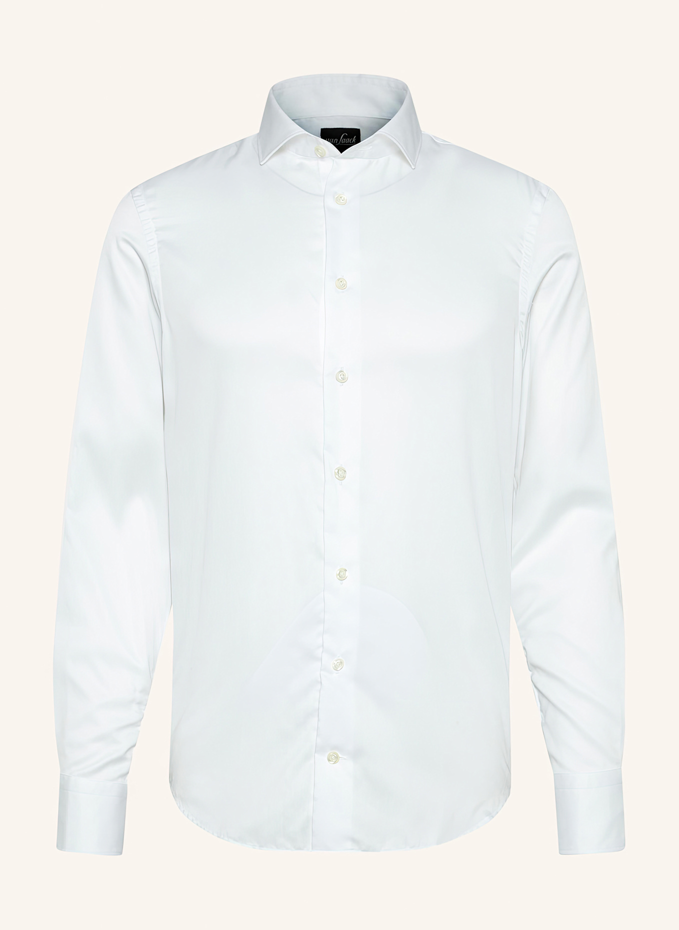 van Laack Hemd Slim Fit: WEISS
