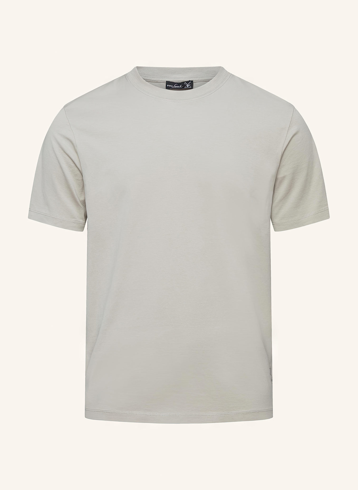 van Laack T-Shirt Modern Fit: BEIGE/ BRAUN