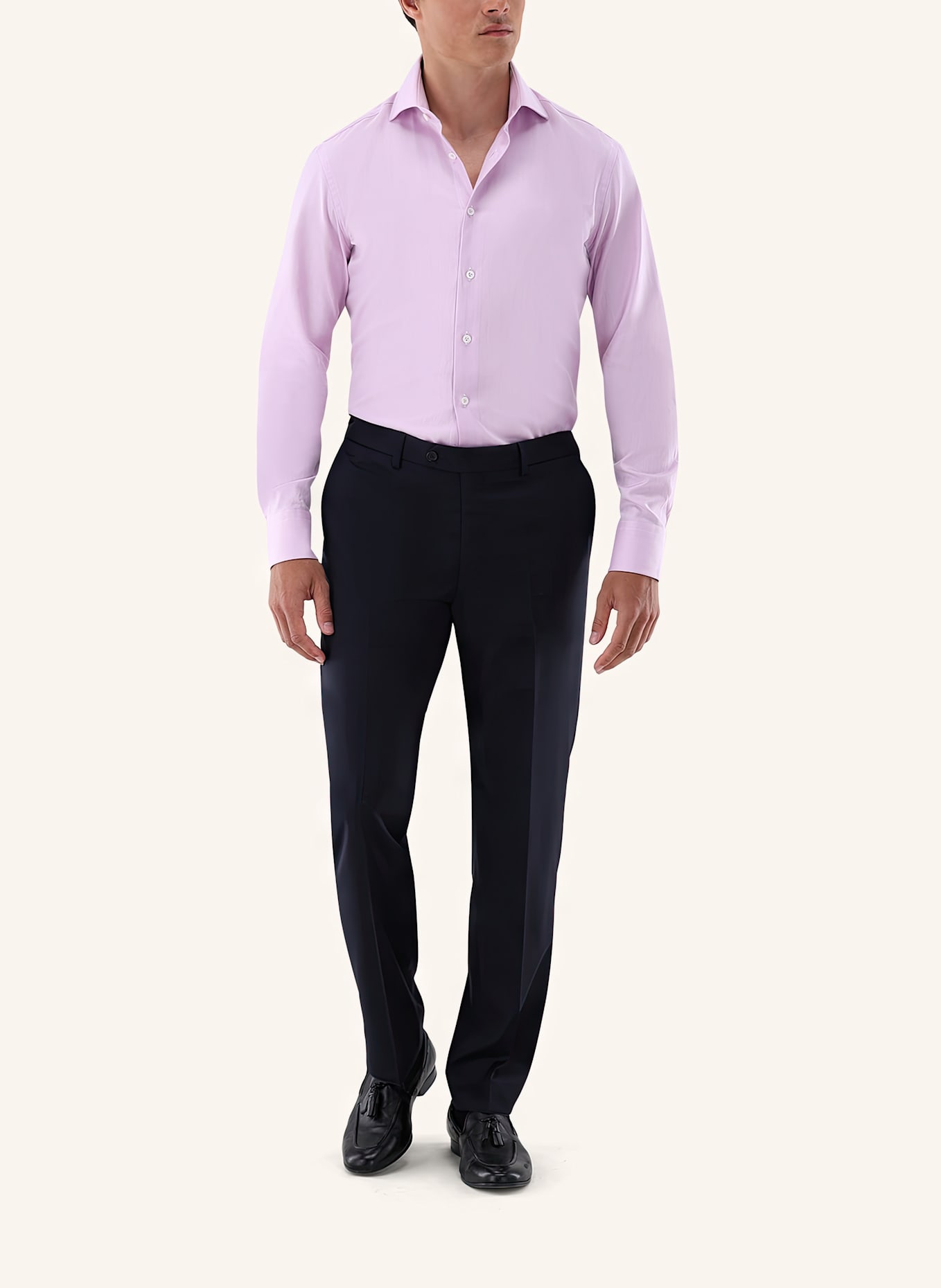 van Laack Hemd Tailor Fit: HELLLILA