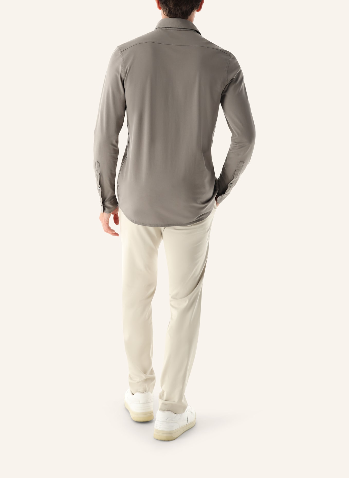 van Laack Hemd Slim Fit: GRAU