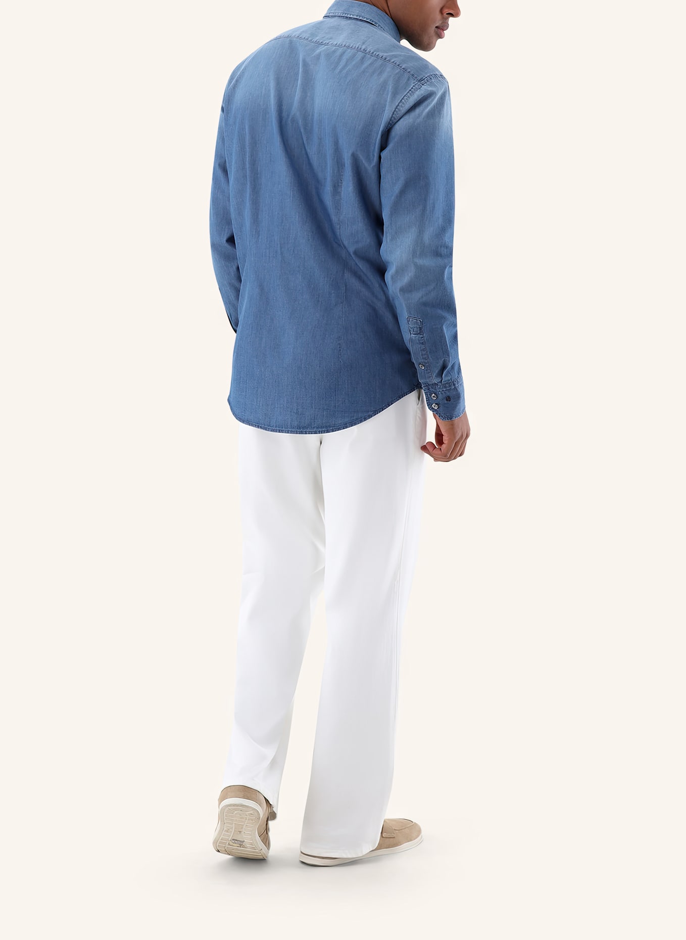 van Laack Hemd Tailor Fit: BLAU