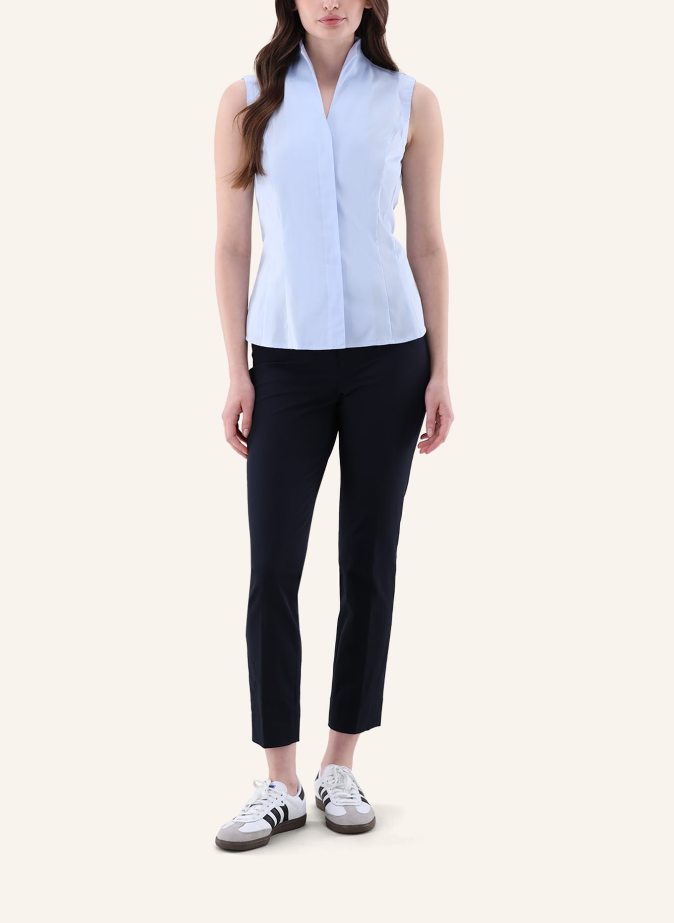 van Laack Bluse Modern Fit: BLAU