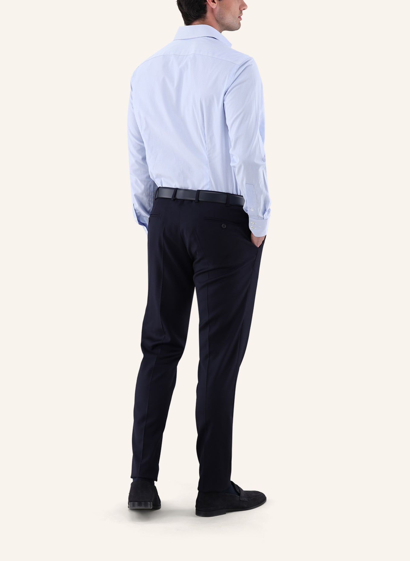 van Laack Hemd Tailor Fit: BLAU