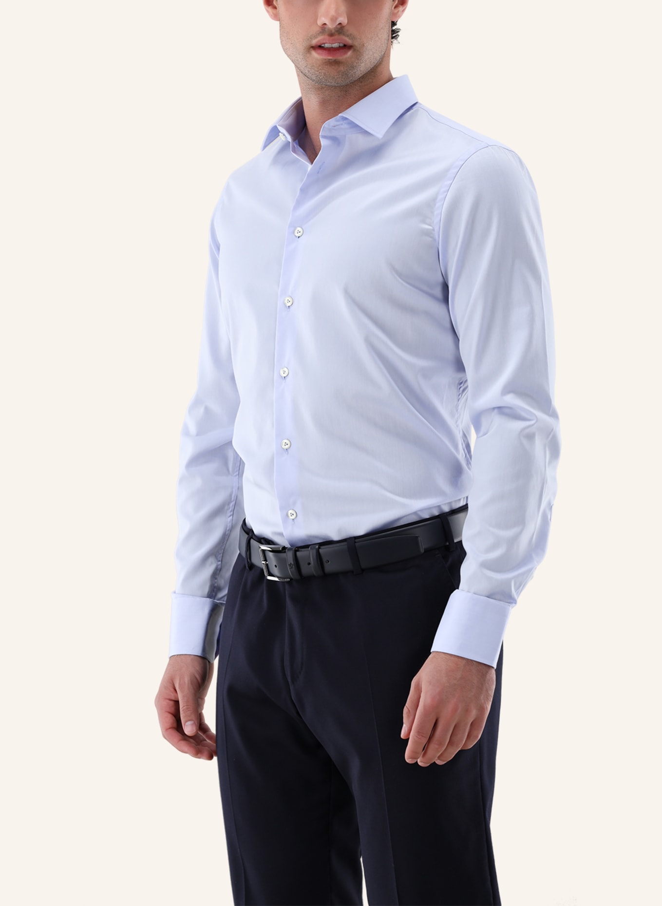 van Laack Hemd Slim Fit: BLAU