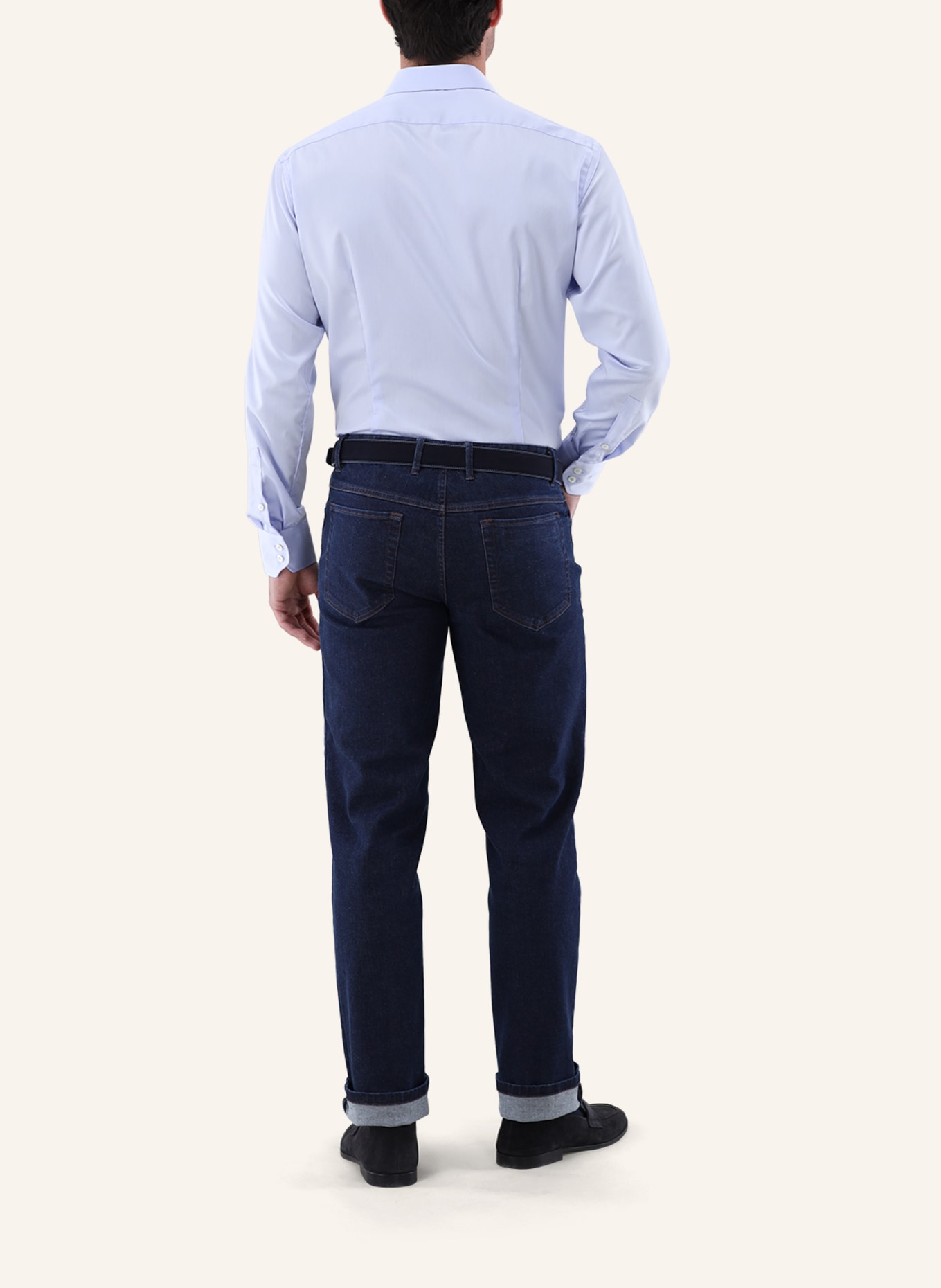 van Laack Hemd Tailor Fit: BLAU