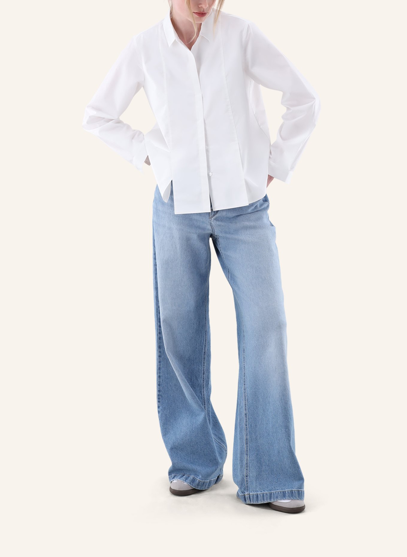 van Laack Bluse Modern Fit: WEISS