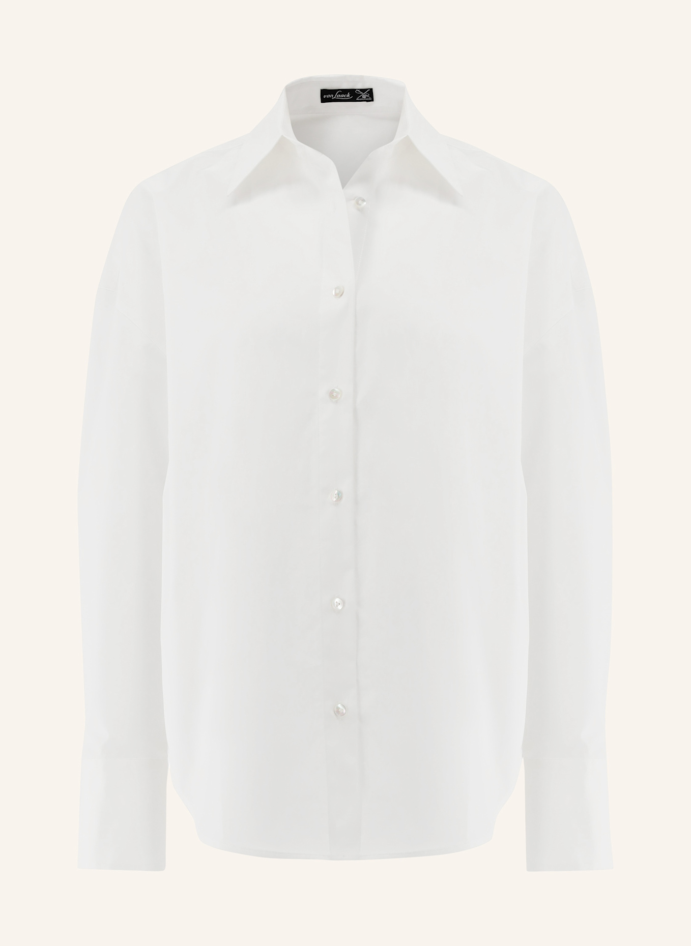 van Laack Bluse Modern Fit: WEISS